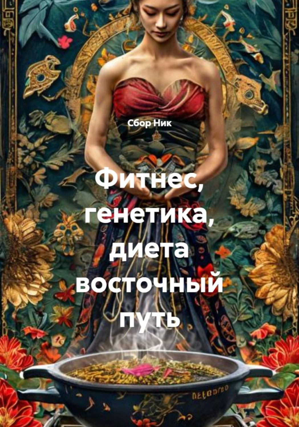 Обложка книги «Фитнес, генетика, диета восточный путь»