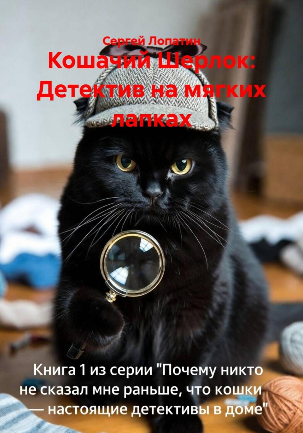 Обложка книги «Кошачий Шерлок: Детектив на мягких лапках»