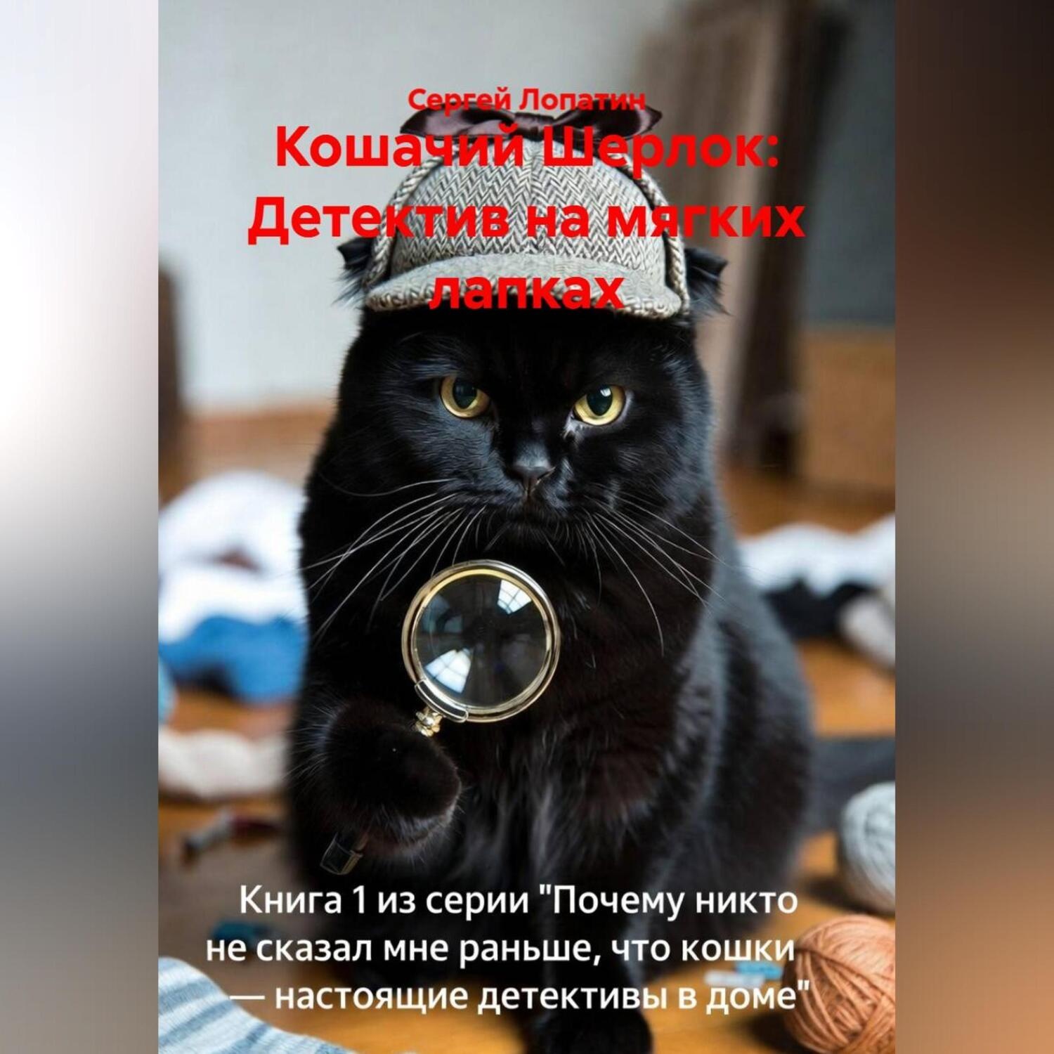 Обложка книги «Кошачий Шерлок: Детектив на мягких лапках»