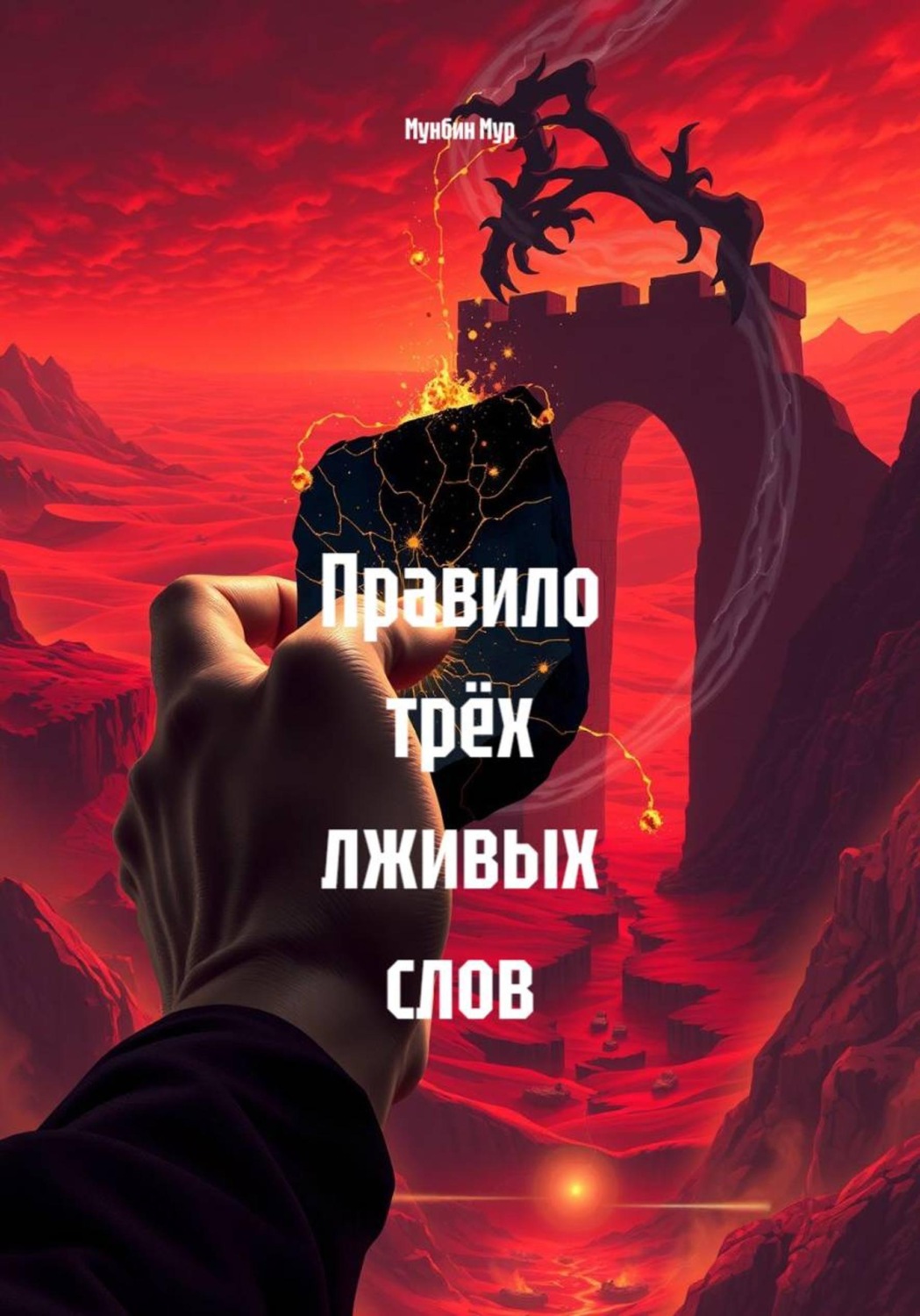 Обложка книги «Правило трёх лживых слов»