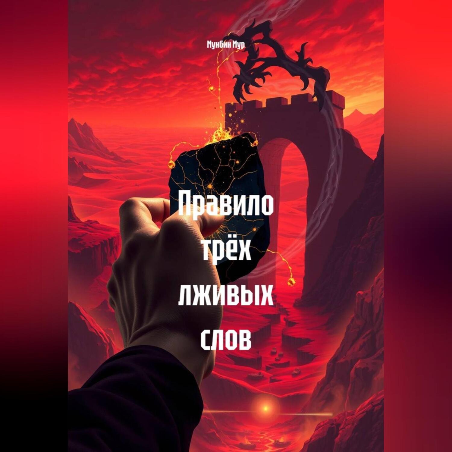 Обложка книги «Правило трёх лживых слов»