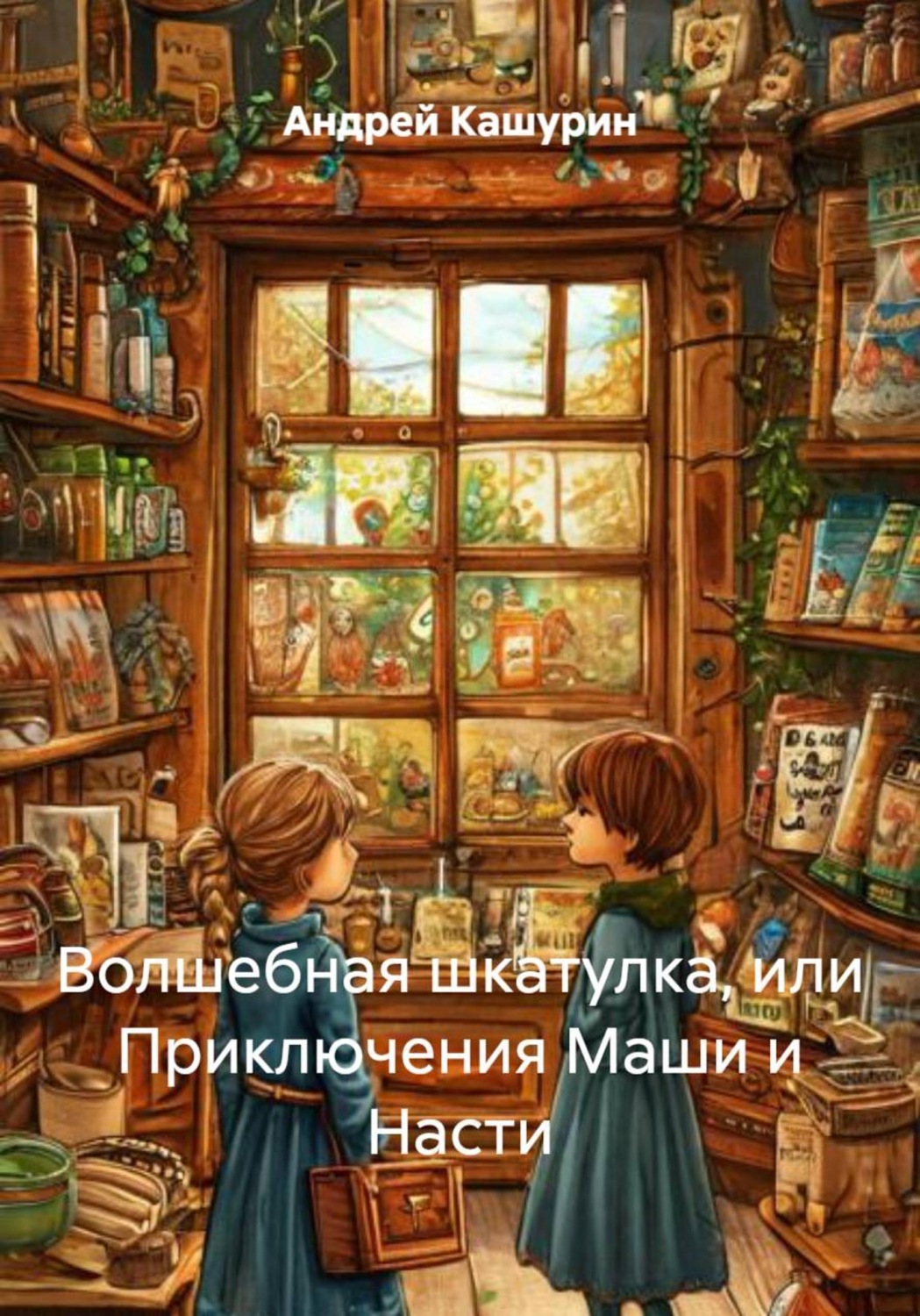 Обложка книги «Волшебная шкатулка, или Приключения Маши и Насти»