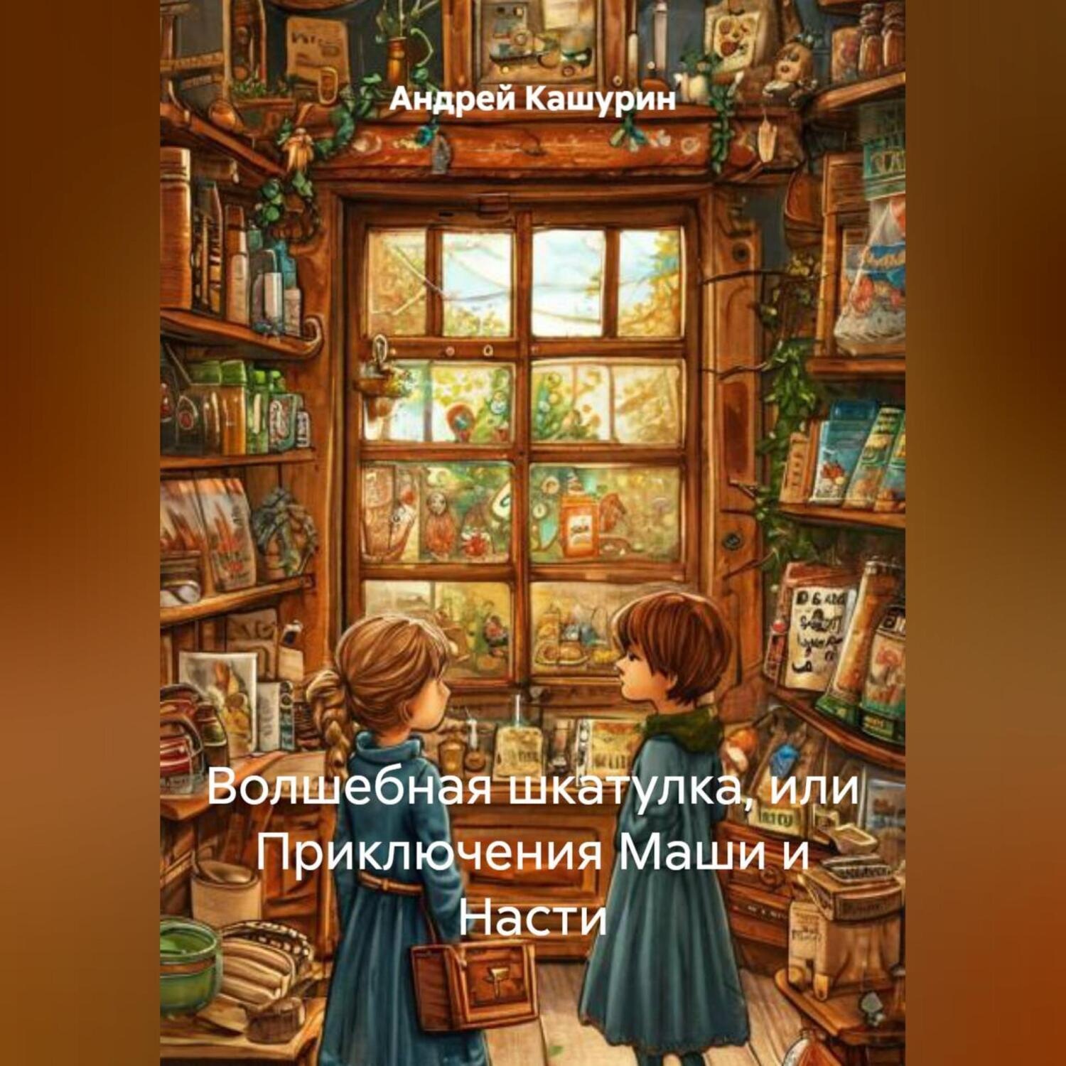 Обложка книги «Волшебная шкатулка, или Приключения Маши и Насти»