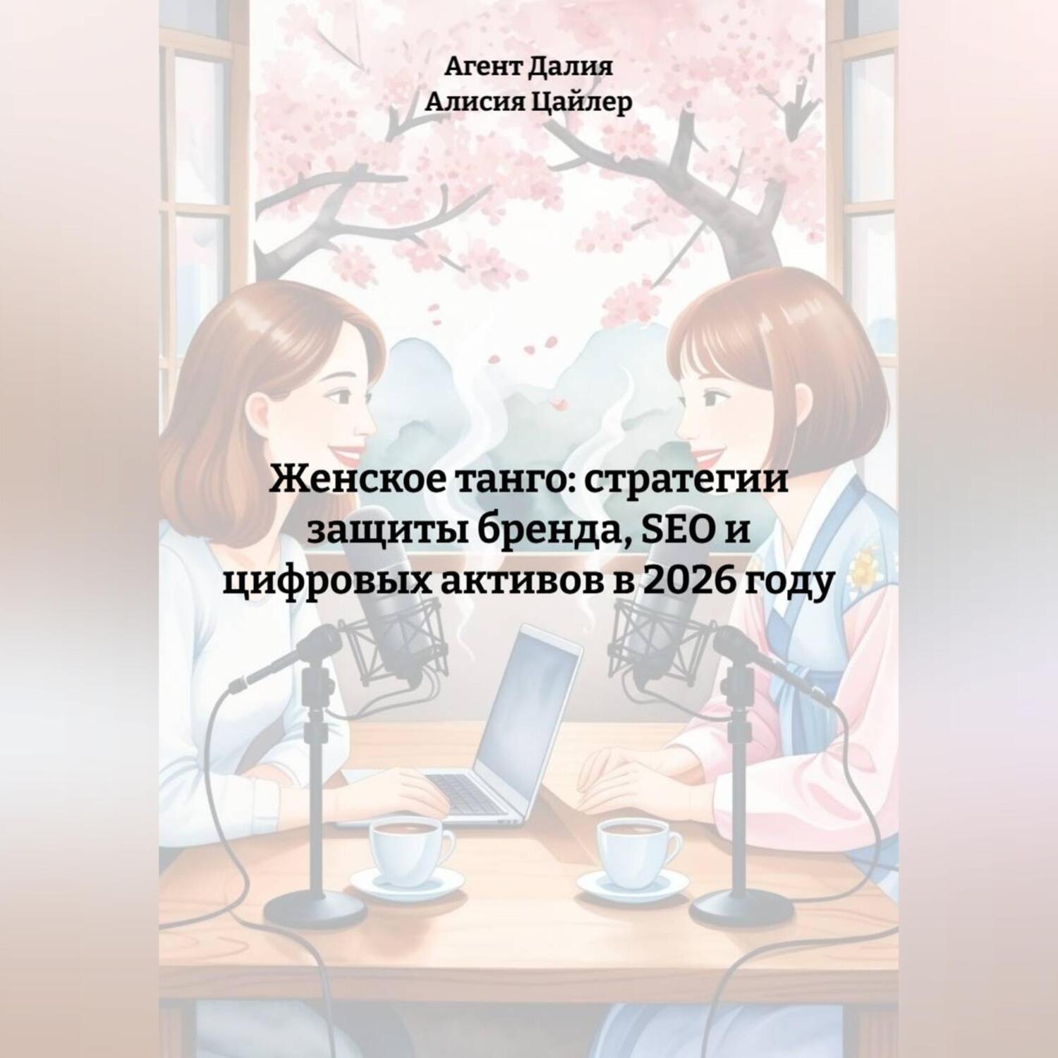 Обложка книги «Женское танго: Стратегии защиты бренда, SEO и цифровых активов в 2026 году»