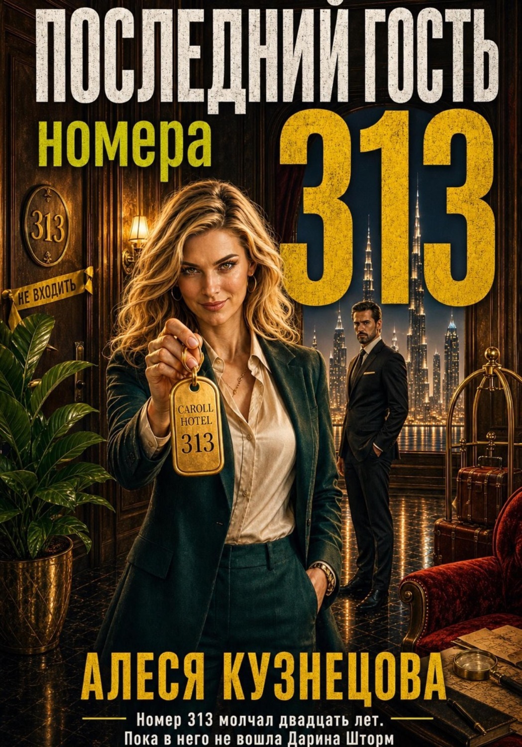 Обложка книги «Последний гость номера 313»