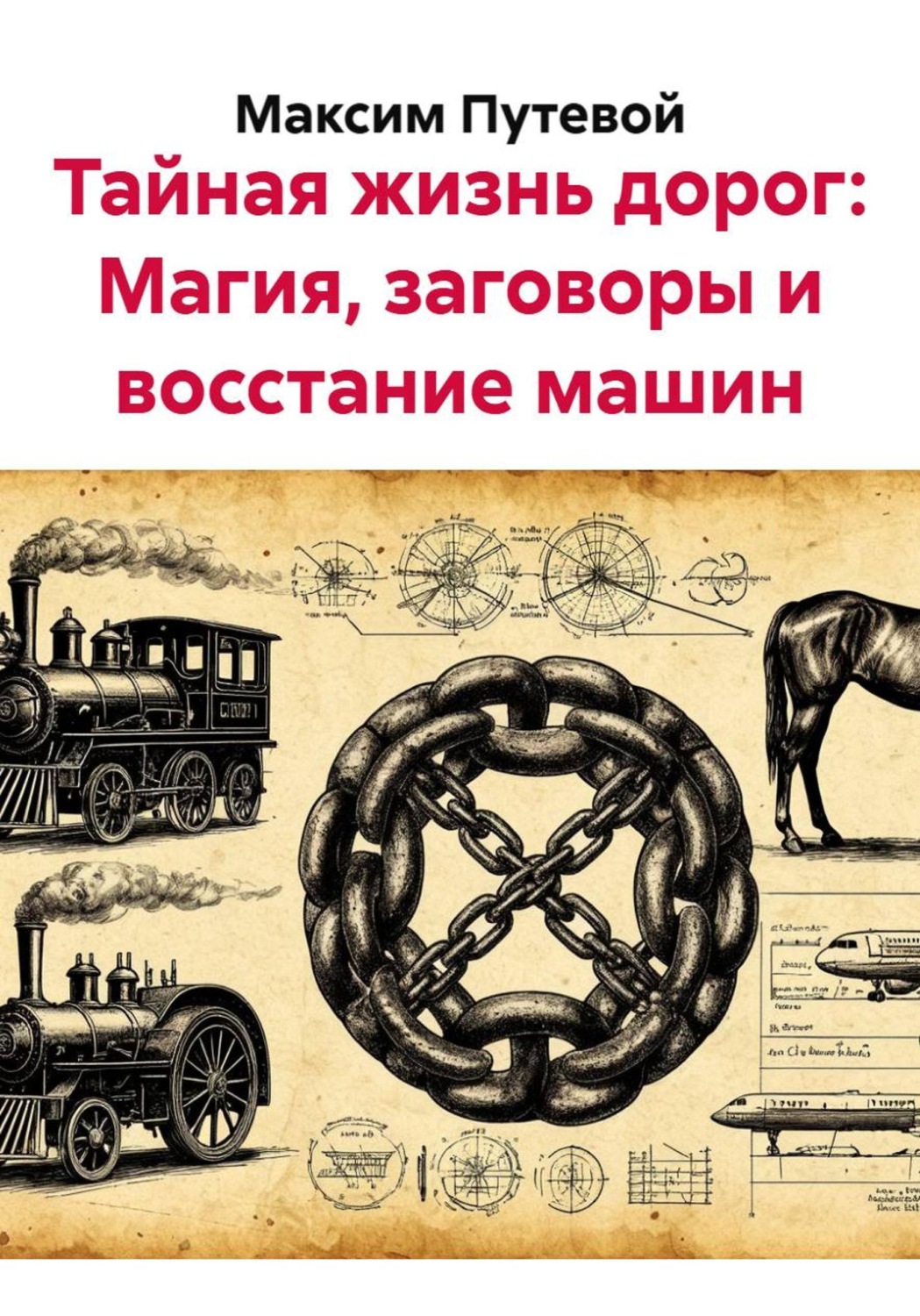 Обложка книги «Тайная жизнь дорог: Магия, заговоры и восстание машин»