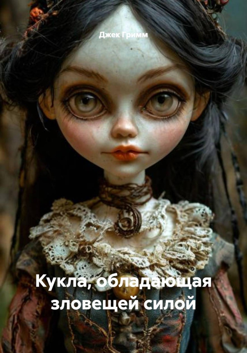 Обложка книги «Кукла, обладающая зловещей силой»