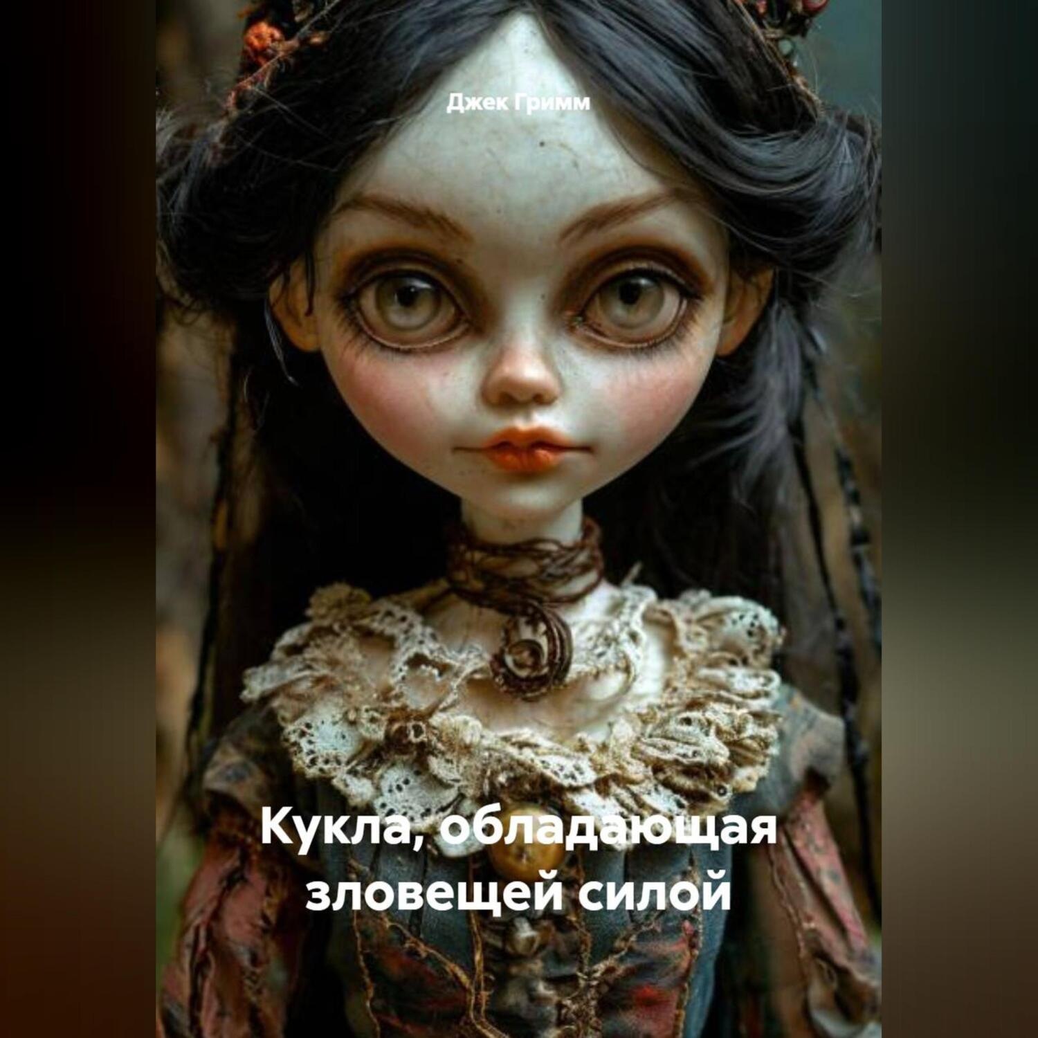 Обложка книги «Кукла, обладающая зловещей силой»