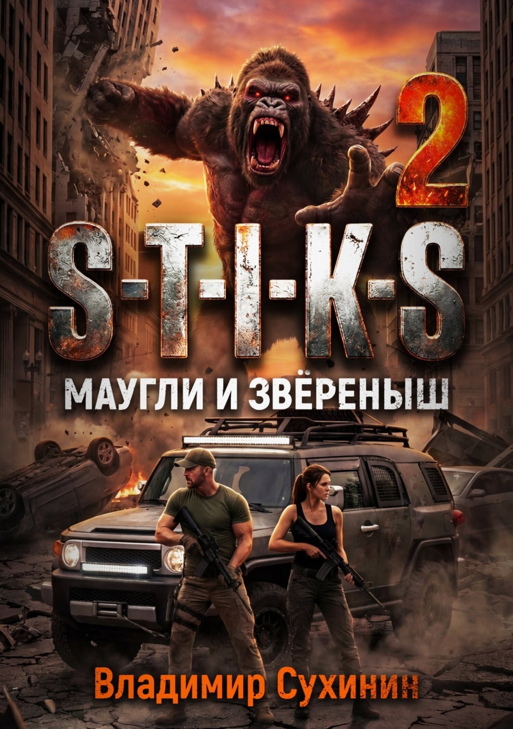 Обложка книги «S-T-I-K-S – 2. Маугли и Зверёныш»
