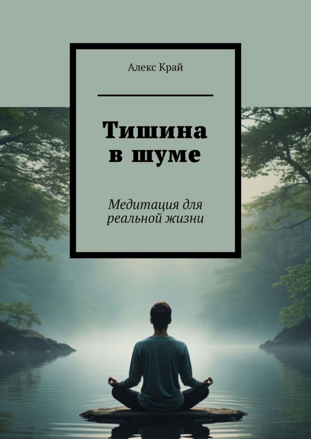 Обложка книги «Тишина в шуме. Медитация для реальной жизни»