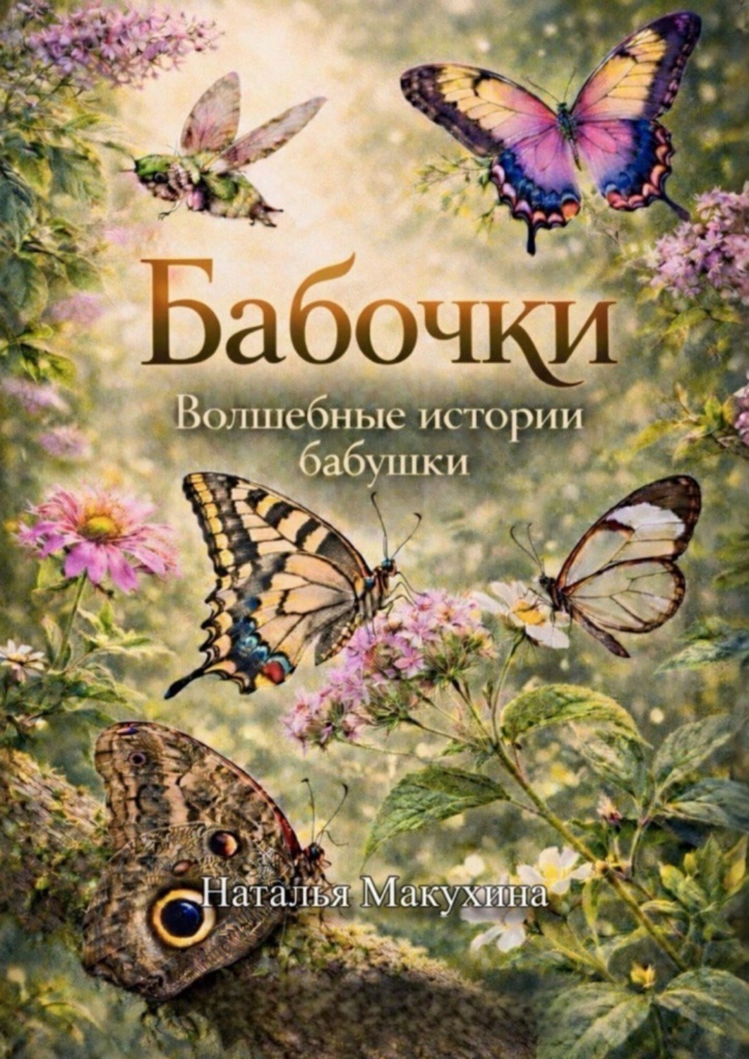 Обложка книги «Бабочки. Волшебные истории бабушки»