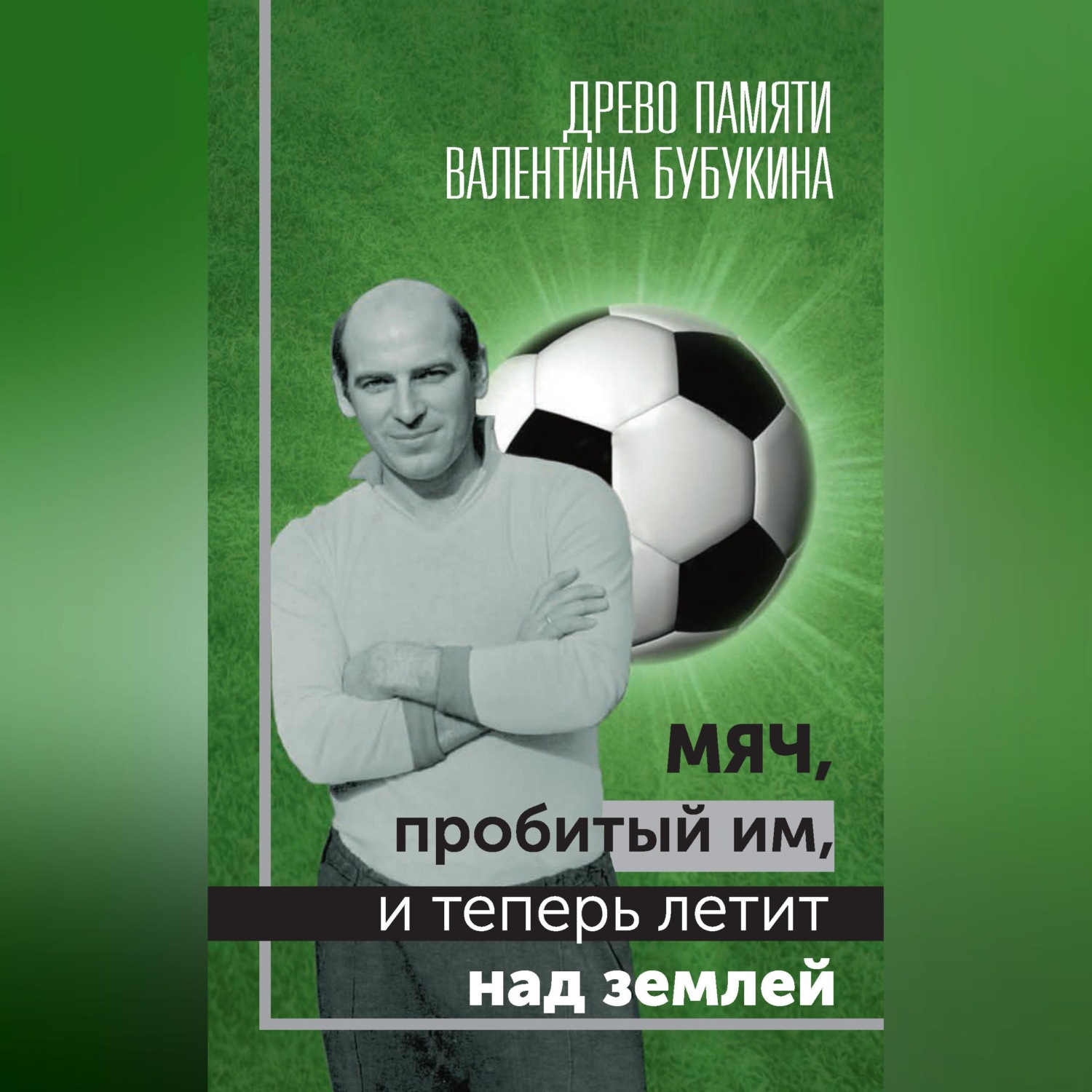 Обложка книги «Мяч, пробитый им, и теперь летит над землей. Древо памяти Валентина Бубукина»