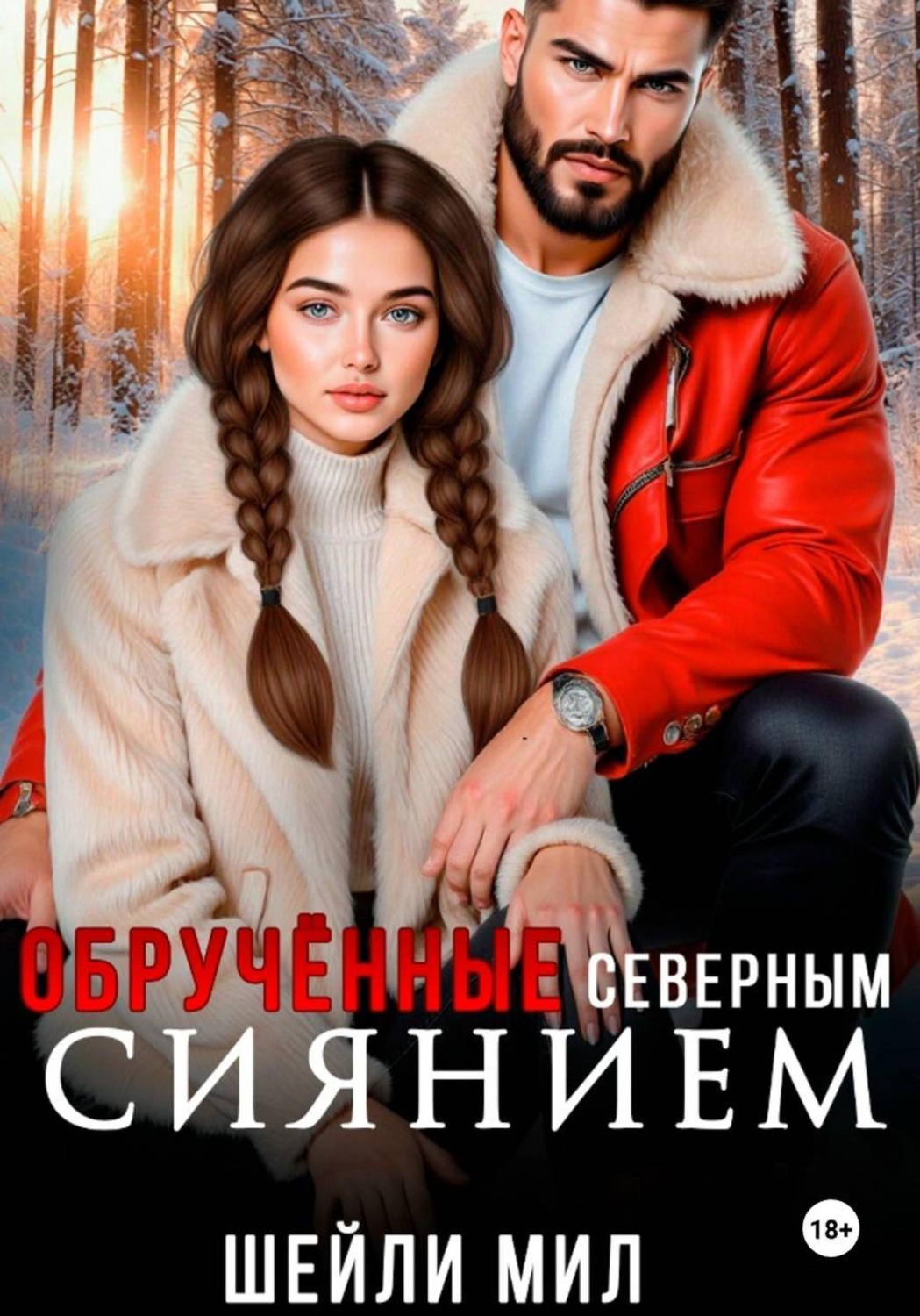 Обложка книги «Обручённые Северным сиянием»