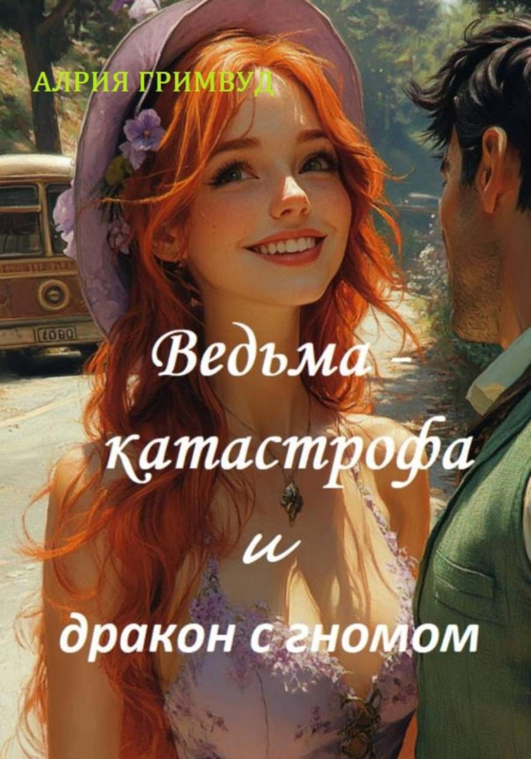 Обложка книги «Ведьма – катастрофа и дракон с гномом»