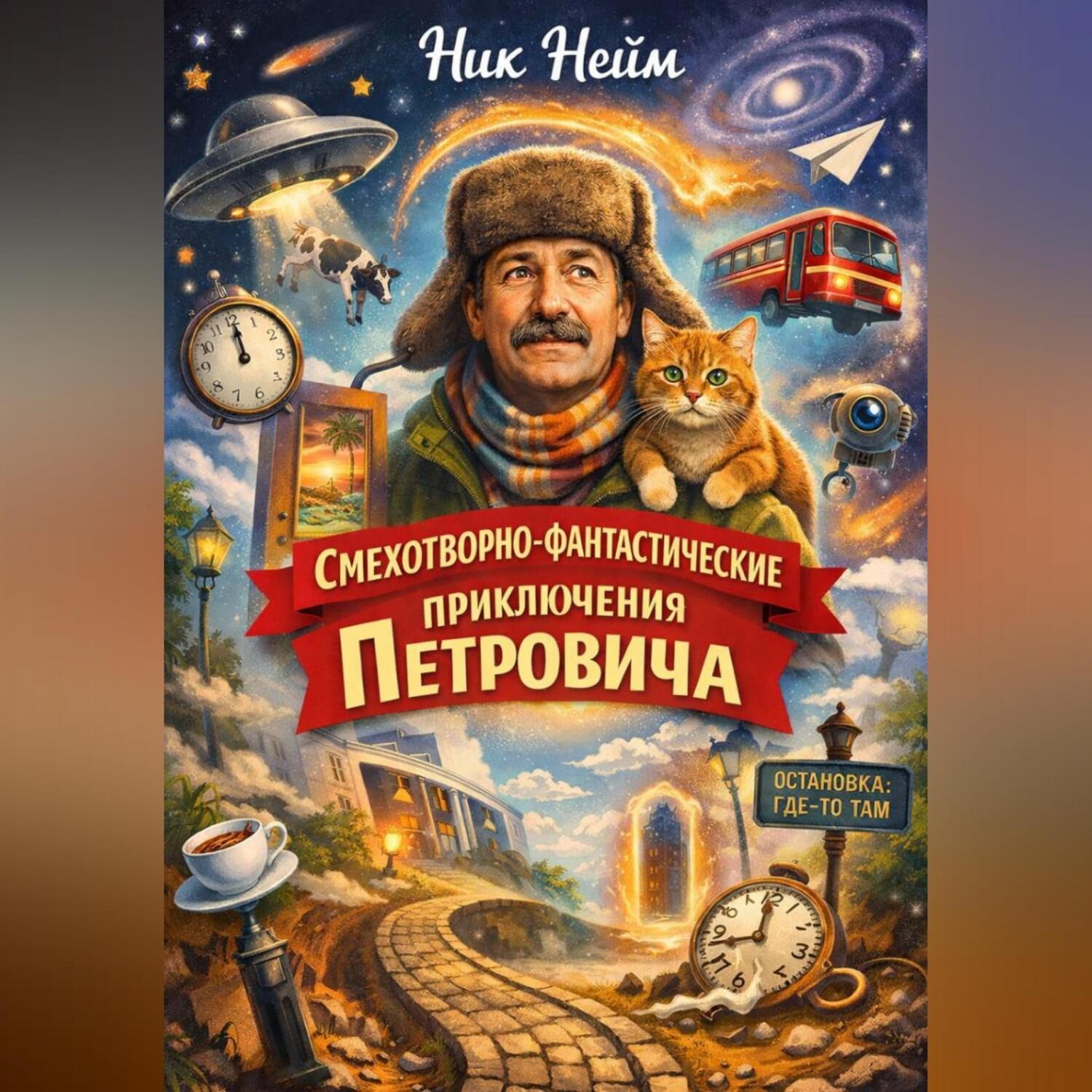 Обложка книги «Смехотворно-фантастические приключения Петровича»