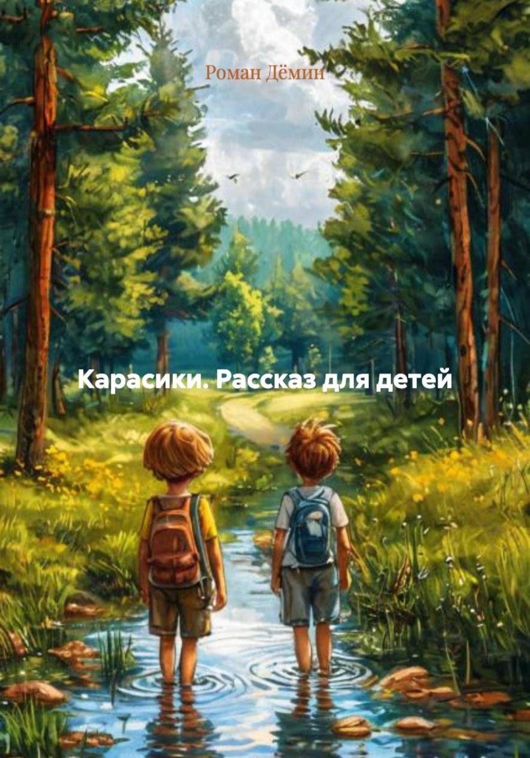 Обложка книги «Карасики. Рассказ для детей»