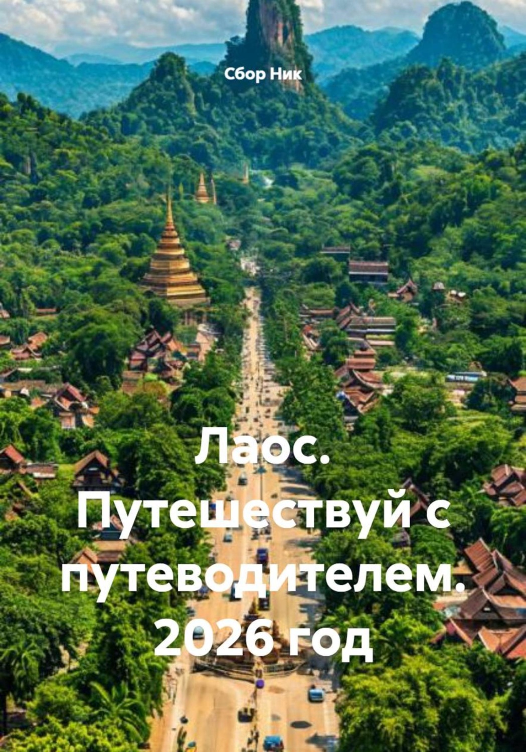 Обложка книги «Лаос. Путешествуй с путеводителем. 2026 год»