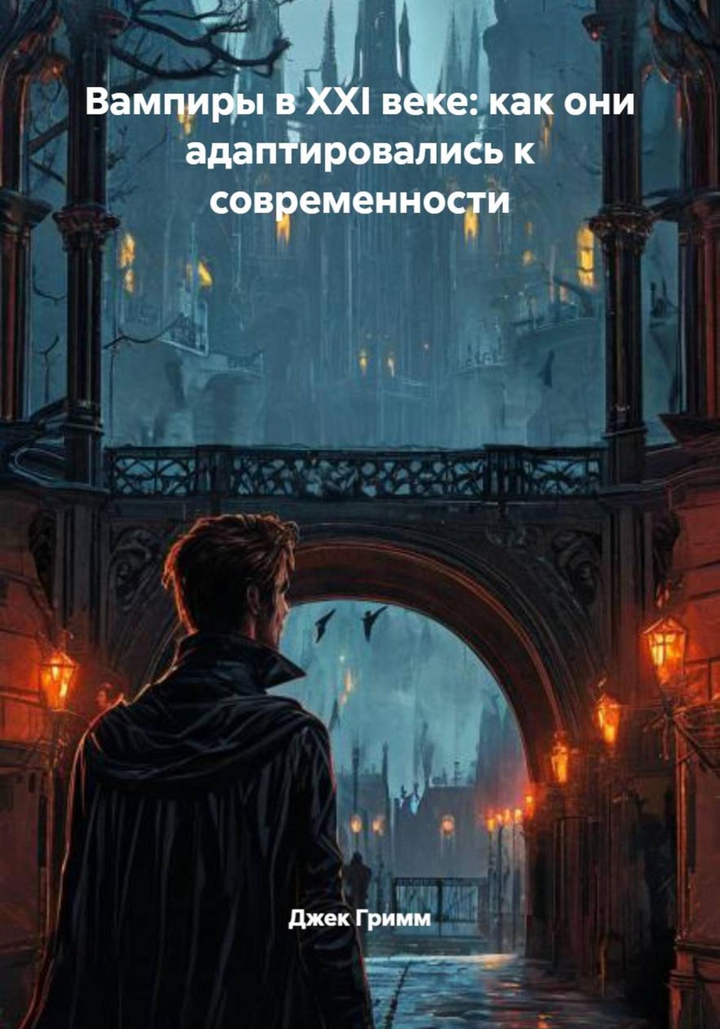 Обложка книги «Вампиры в XXI веке: как они адаптировались к современности»