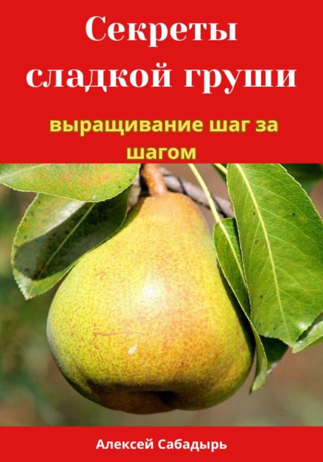 Обложка книги «Секреты сладкой груши выращивание шаг за шагом»
