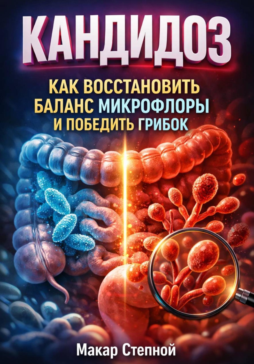 Обложка книги «Кандидоз. Как восстановить баланс микрофлоры и победить грибок»