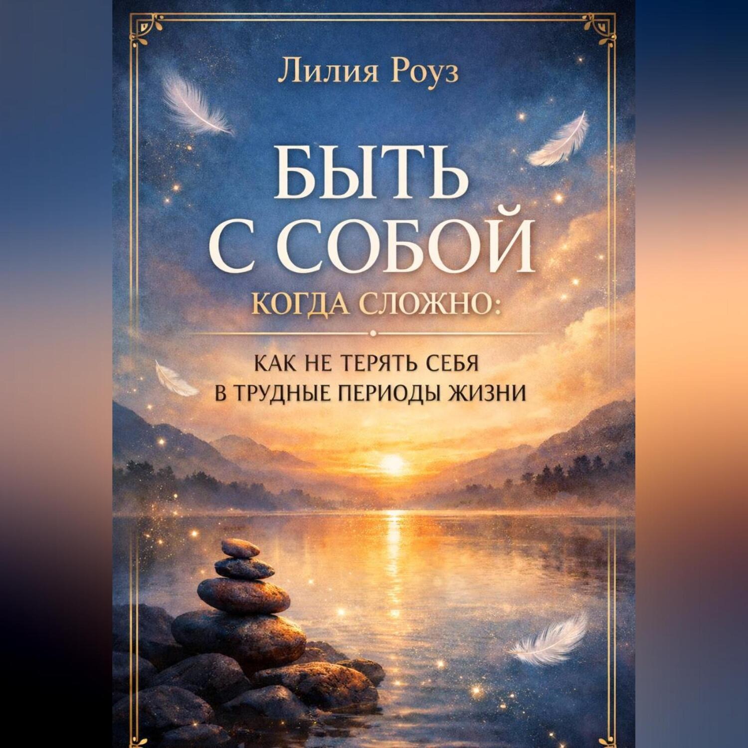 Обложка книги «Быть с собой когда сложно: как не терять себя в трудные периоды жизни»