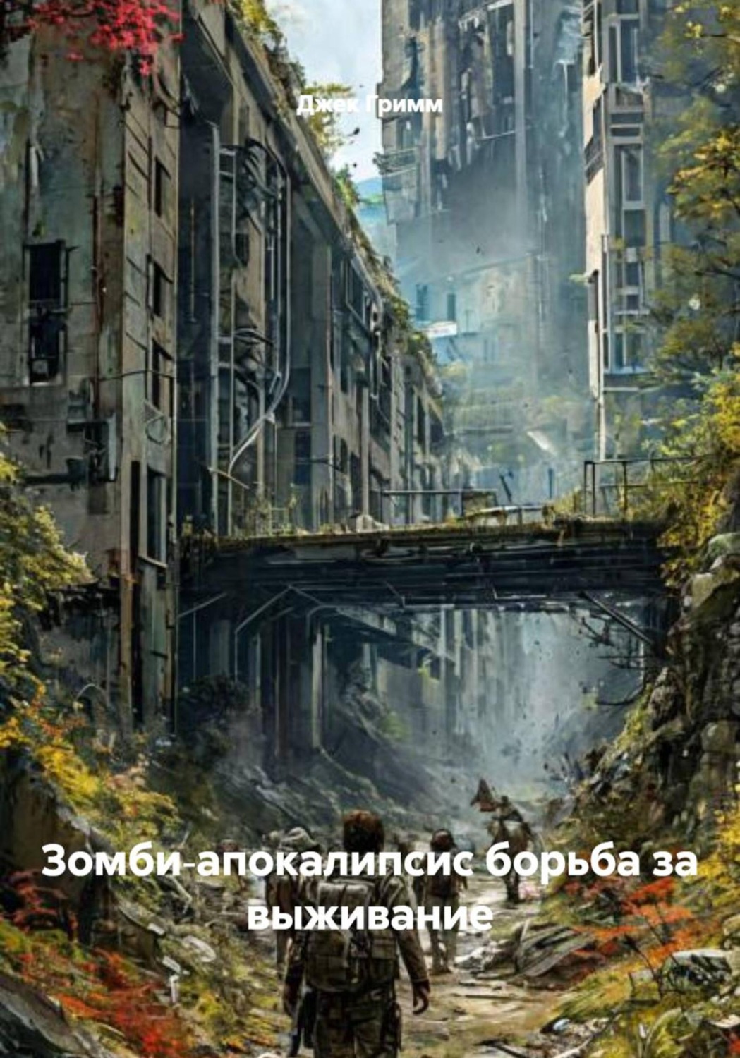 Обложка книги «Зомби‑апокалипсис борьба за выживание»
