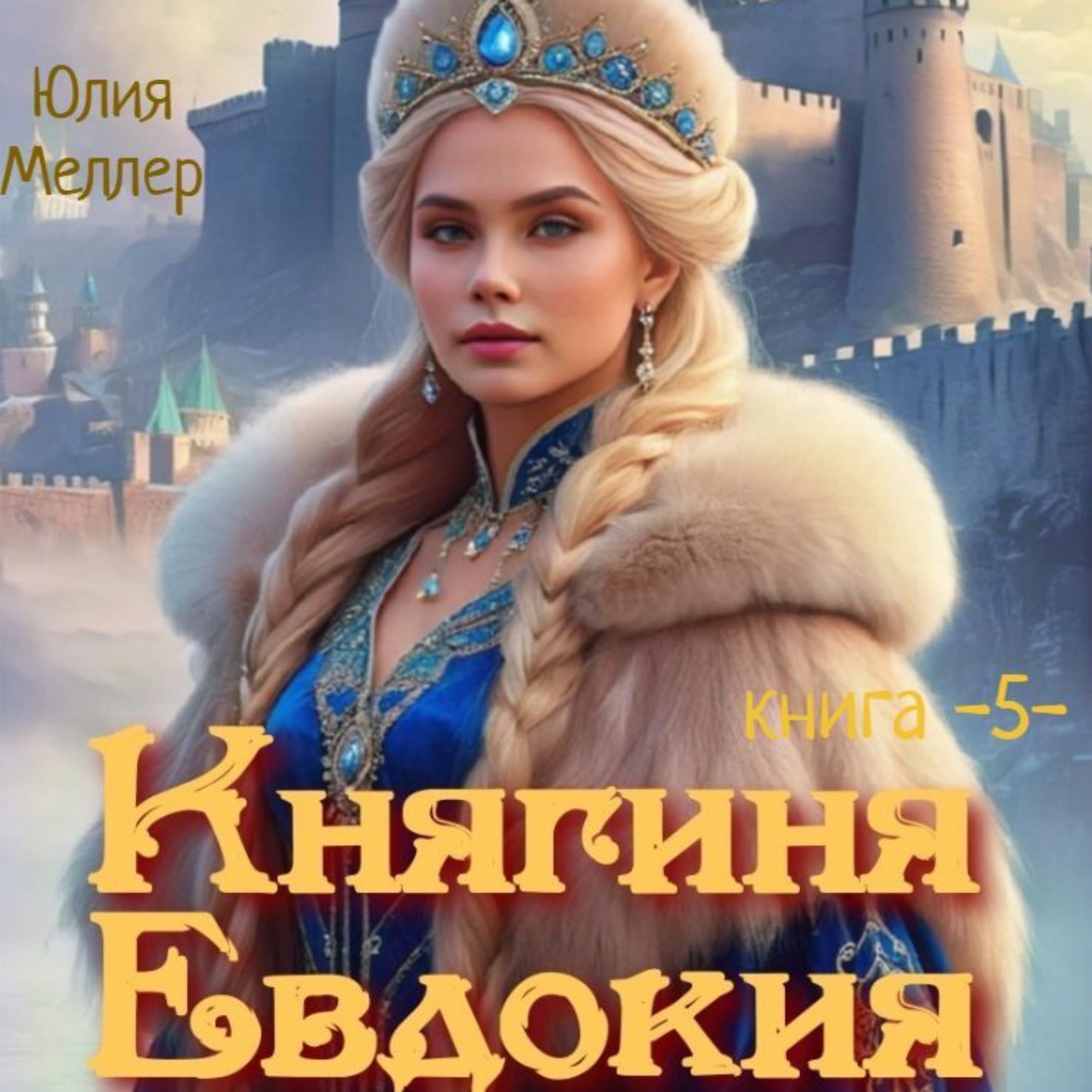 Обложка книги «Княгиня Евдокия – 5»