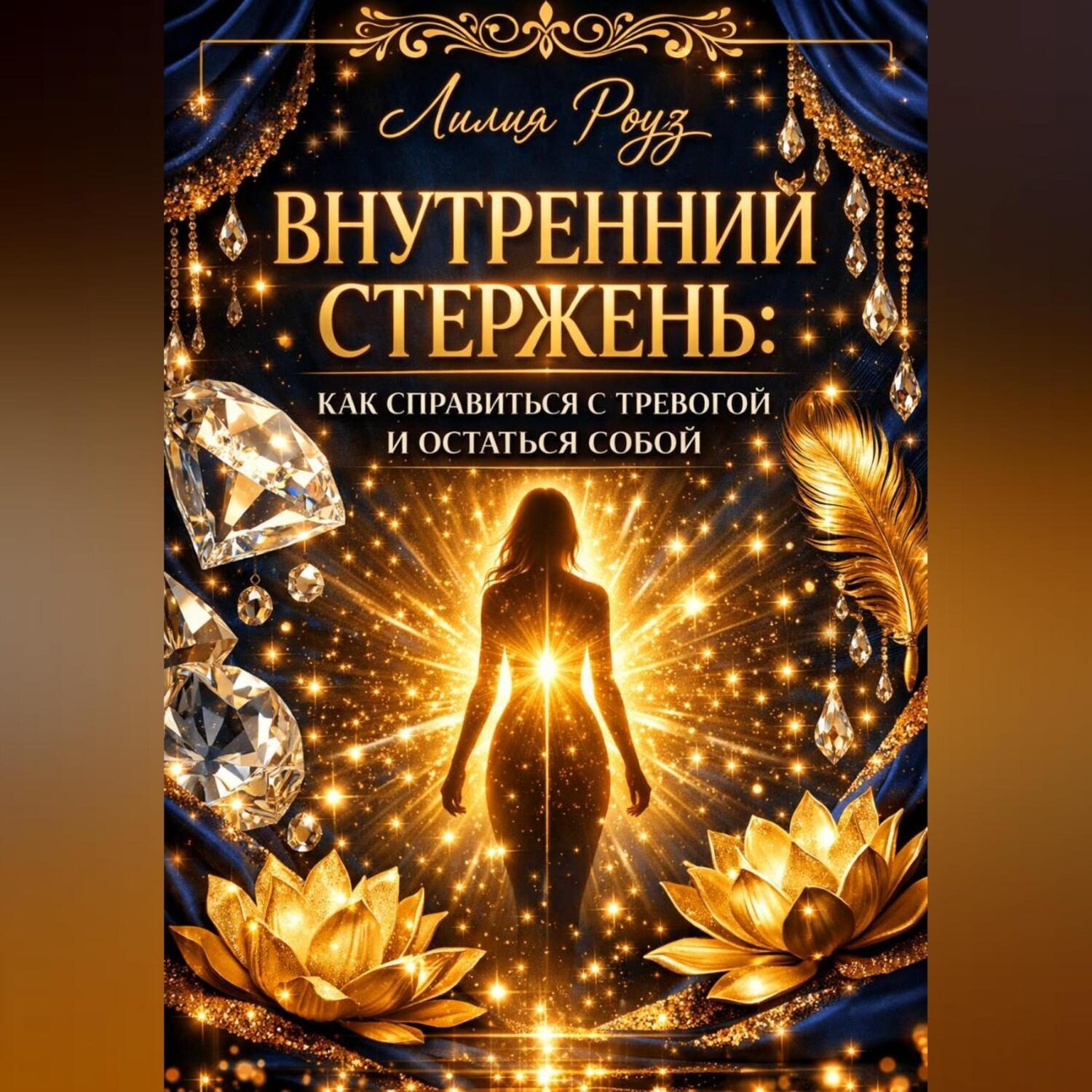 Обложка книги «Внутренний стержень: как справляться с тревогой и оставаться собой»