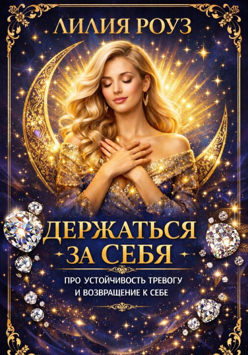 Обложка книги «Держаться за себя: про устойчивость, тревогу и возвращение к себе»