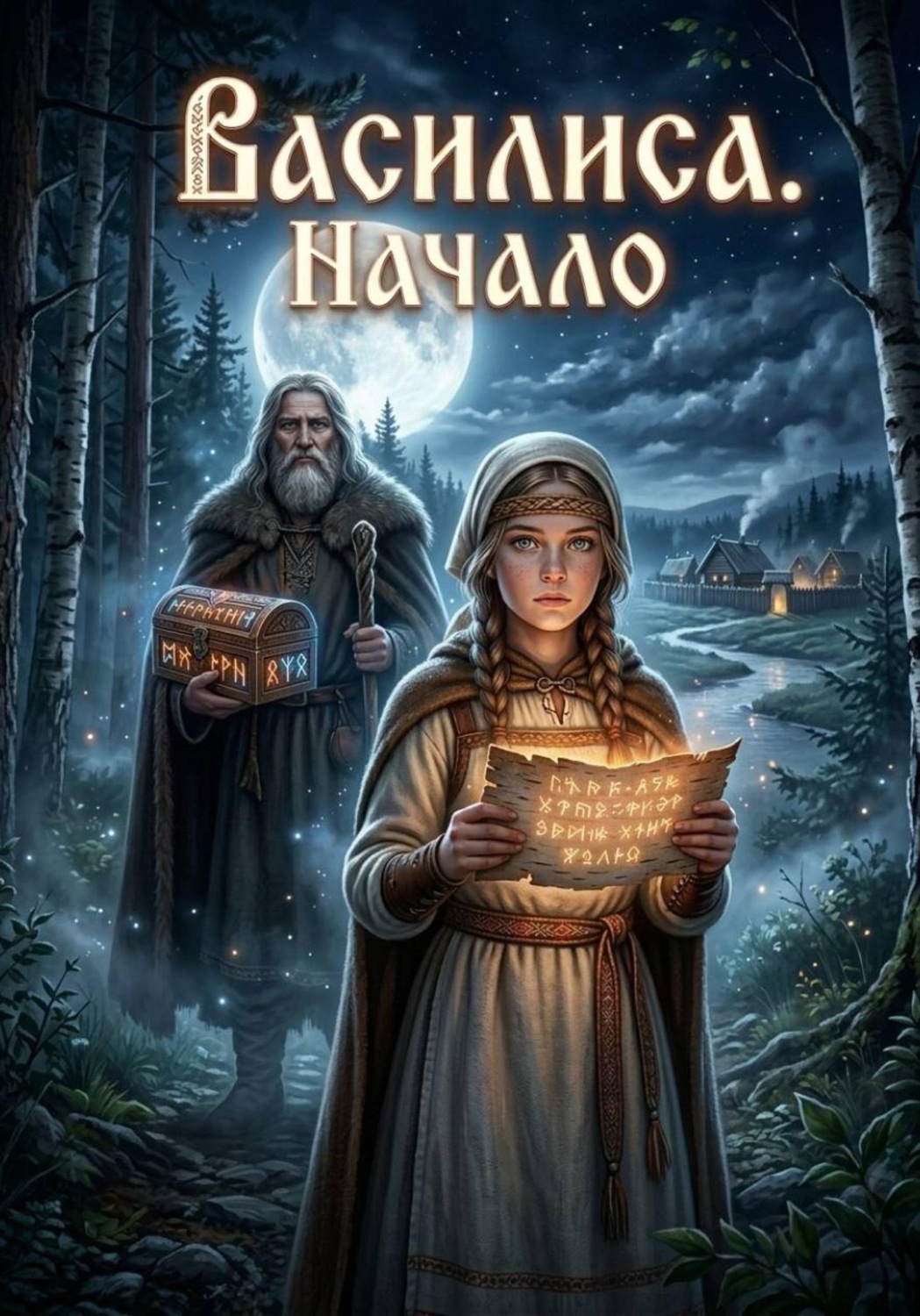 Обложка книги «Василиса. Начало»