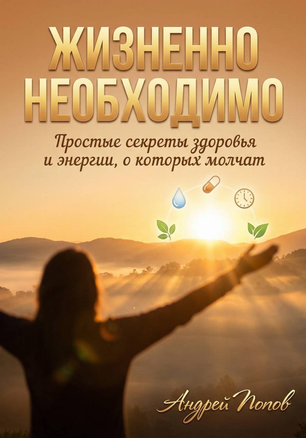 Обложка книги «Жизненно необходимо. Простые секреты здоровья и энергии, о которых молчат»