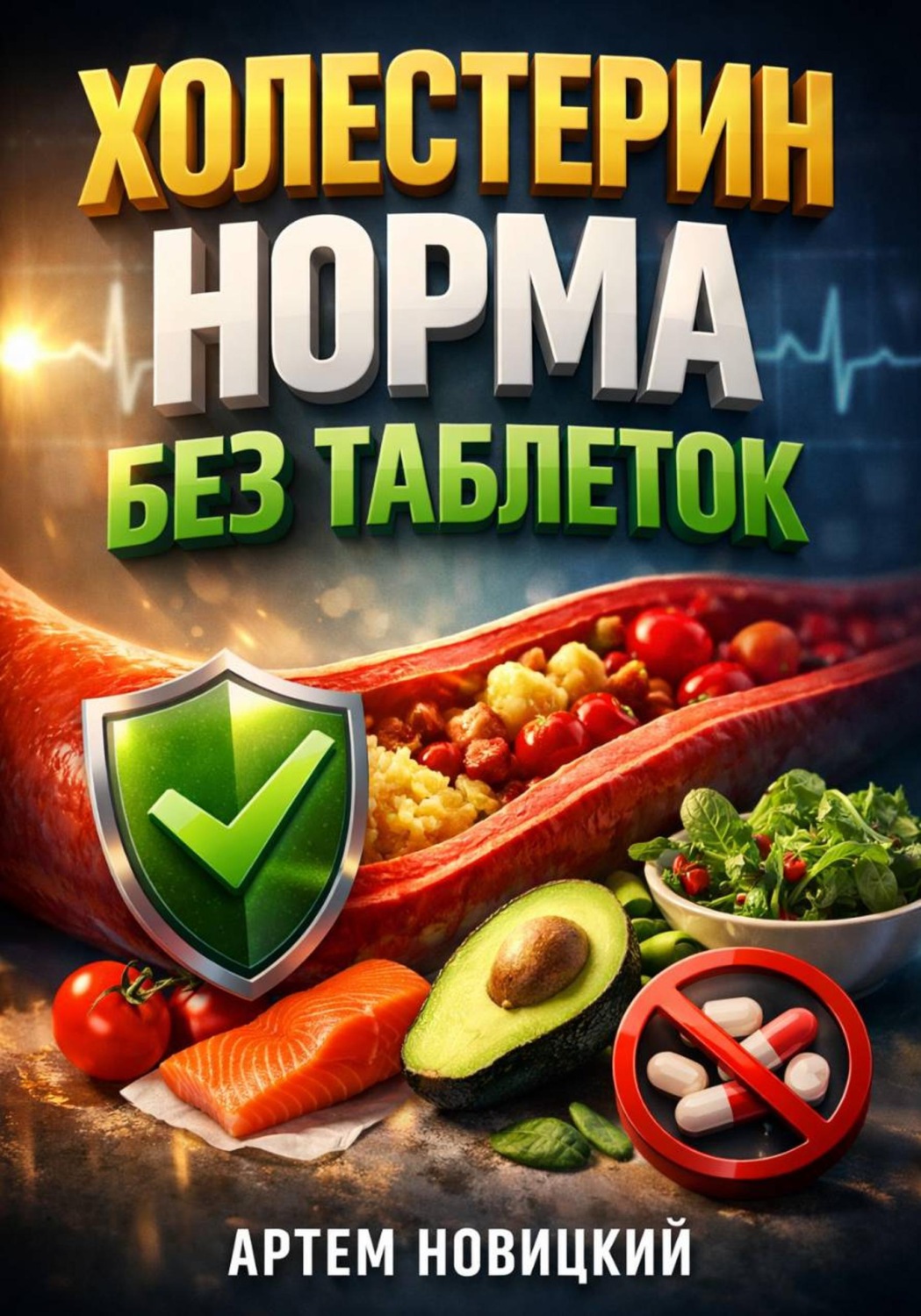Обложка книги «Холестерин: Норма без таблеток»