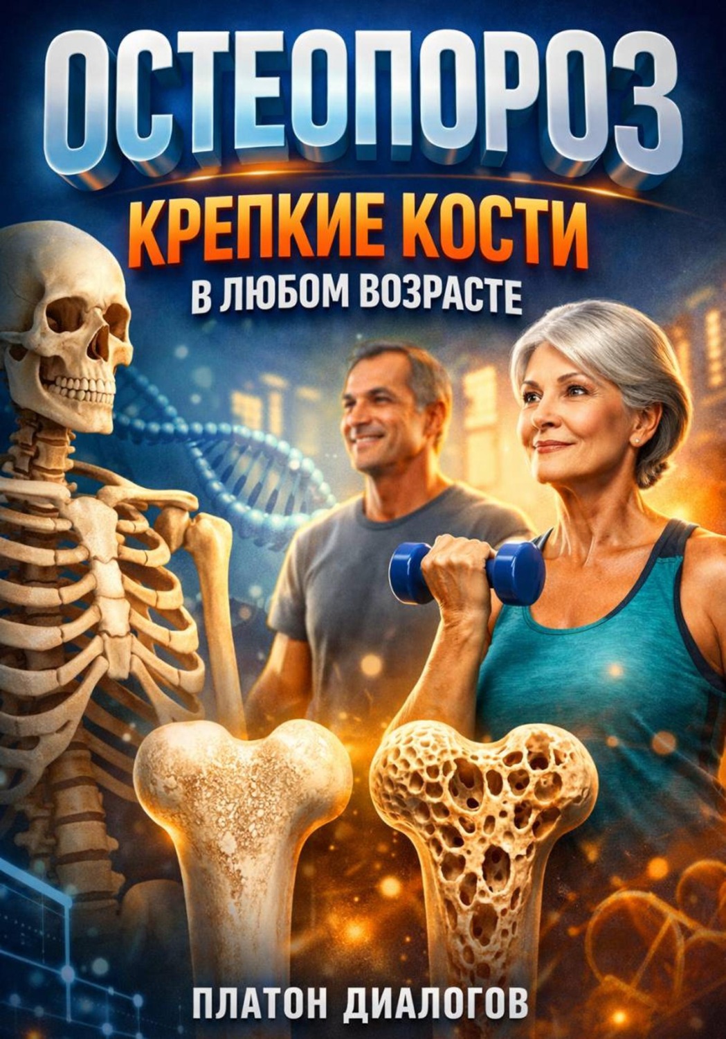 Обложка книги «Остеопороз: Крепкие кости в любом возрасте»