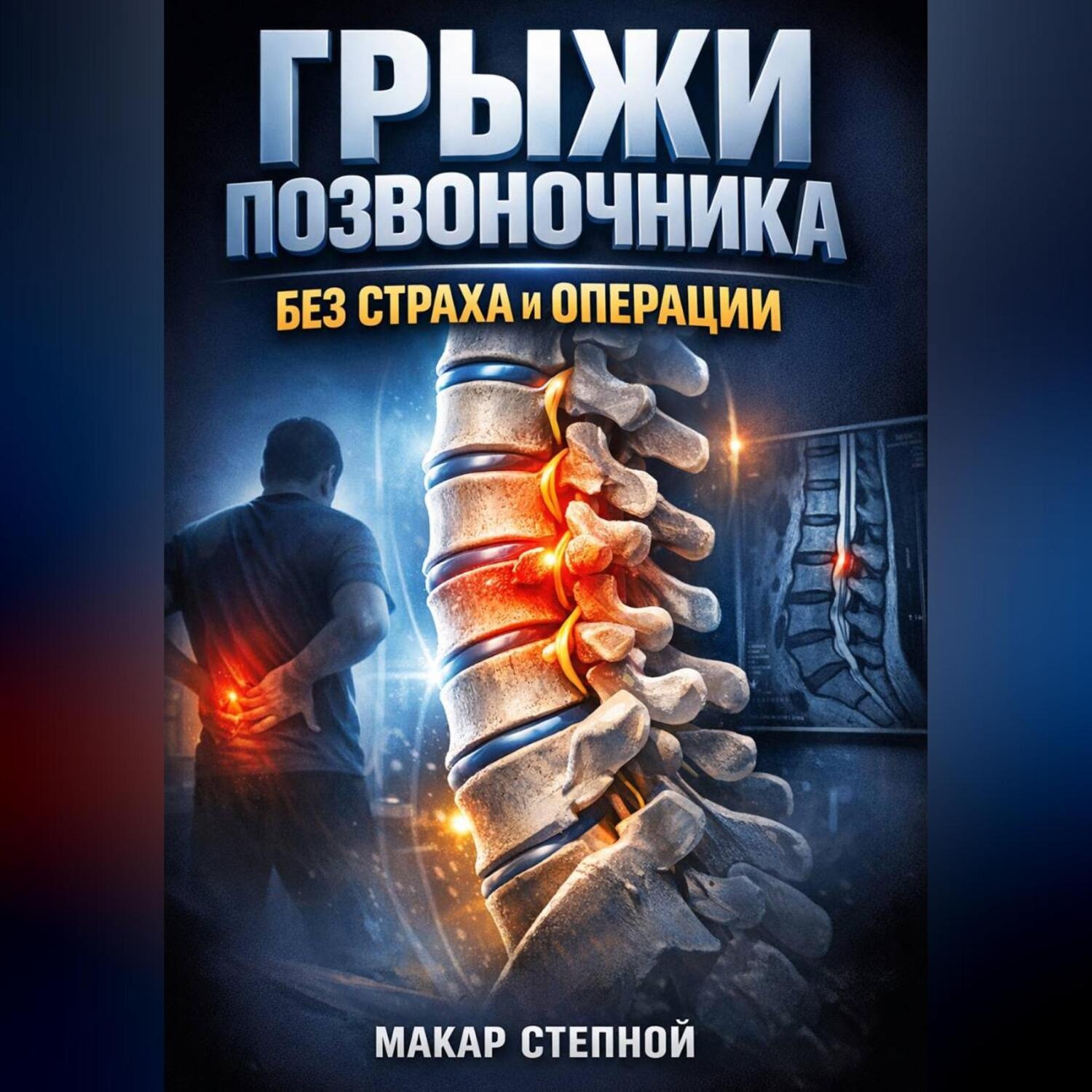 Обложка книги «Грыжи позвоночника Без страха и операции»
