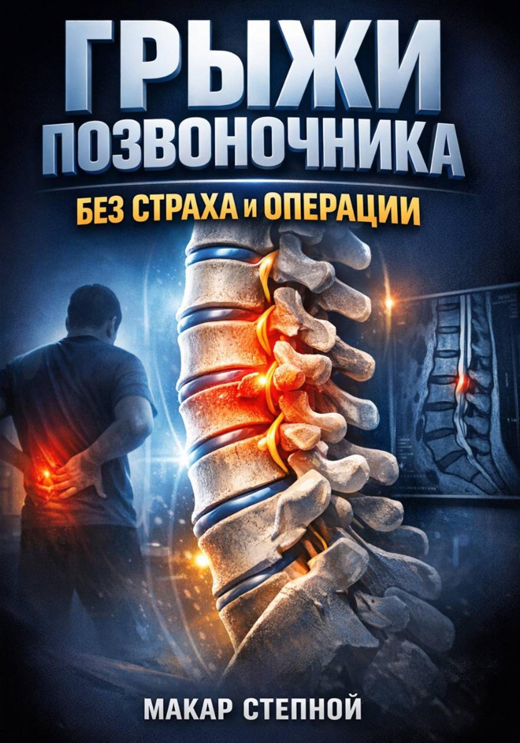 Обложка книги «Грыжи позвоночника: Без страха и операции»