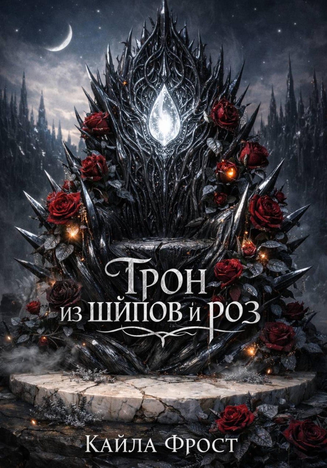 Обложка книги «Трон из Шипов и Роз»
