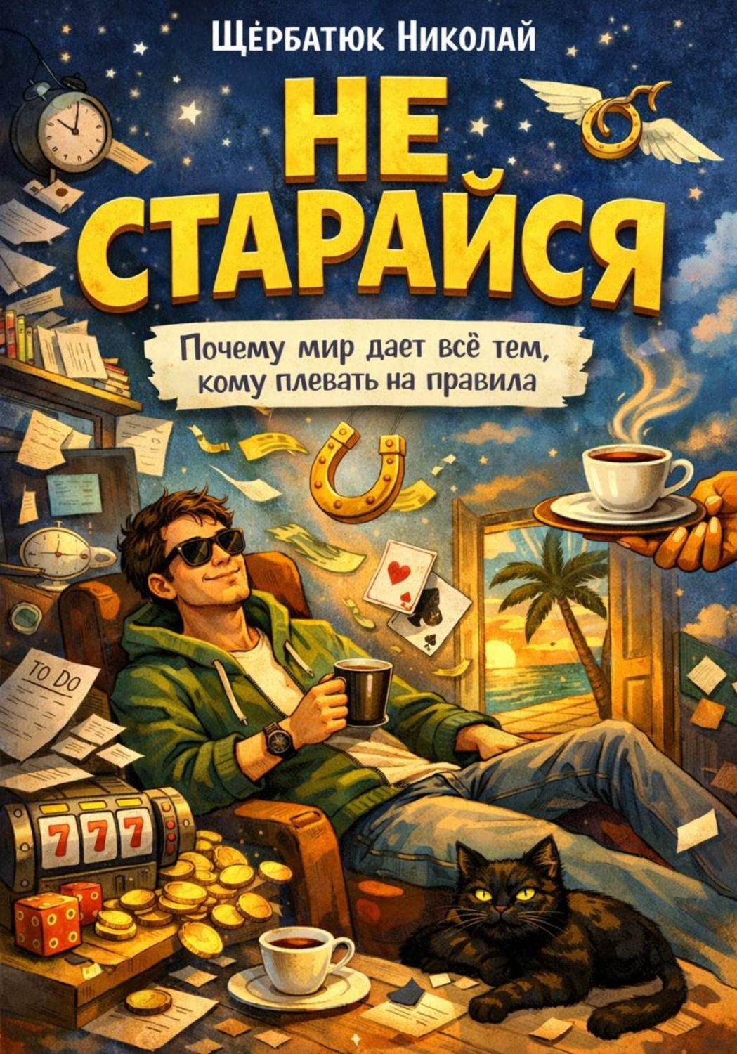 Обложка книги «Не старайся: Почему мир дает всё тем, кому плевать на правила»