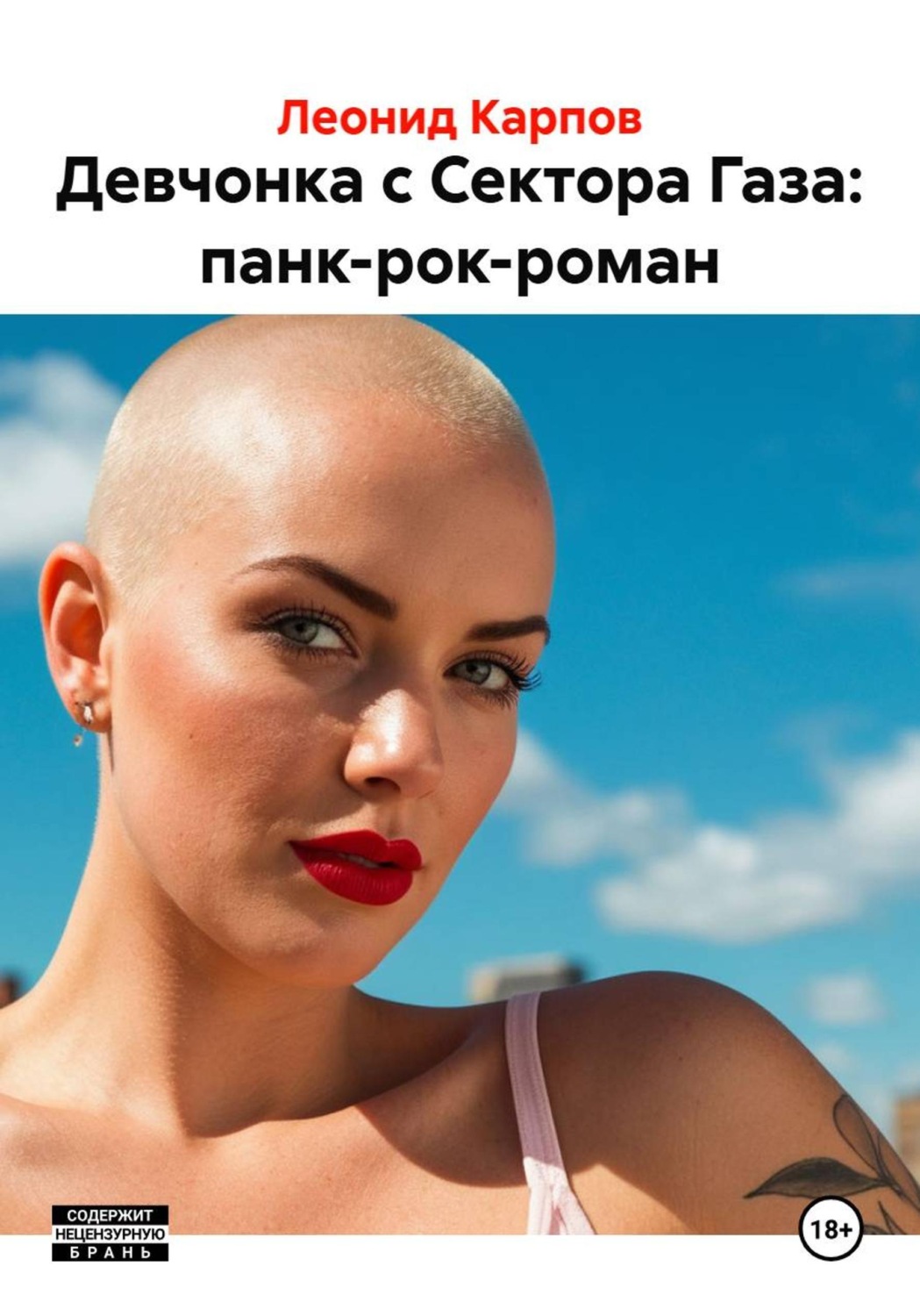 Обложка книги «Девчонка с Сектора Газа: панк-рок-роман»