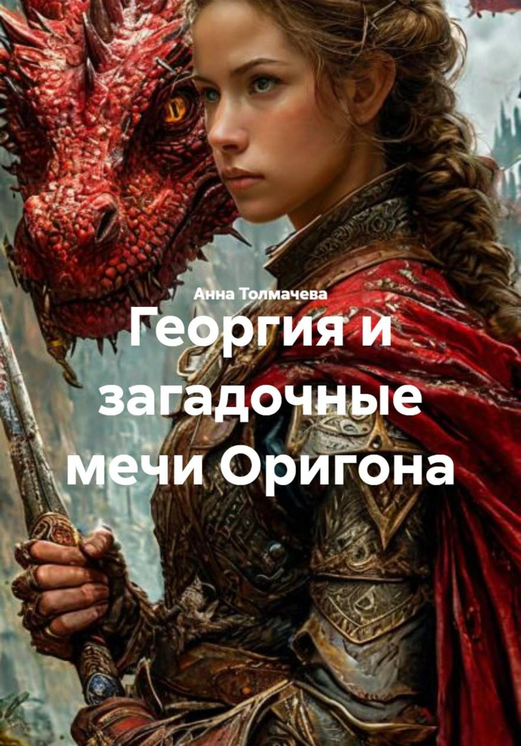 Обложка книги «Георгия и загадочные мечи Оригона»