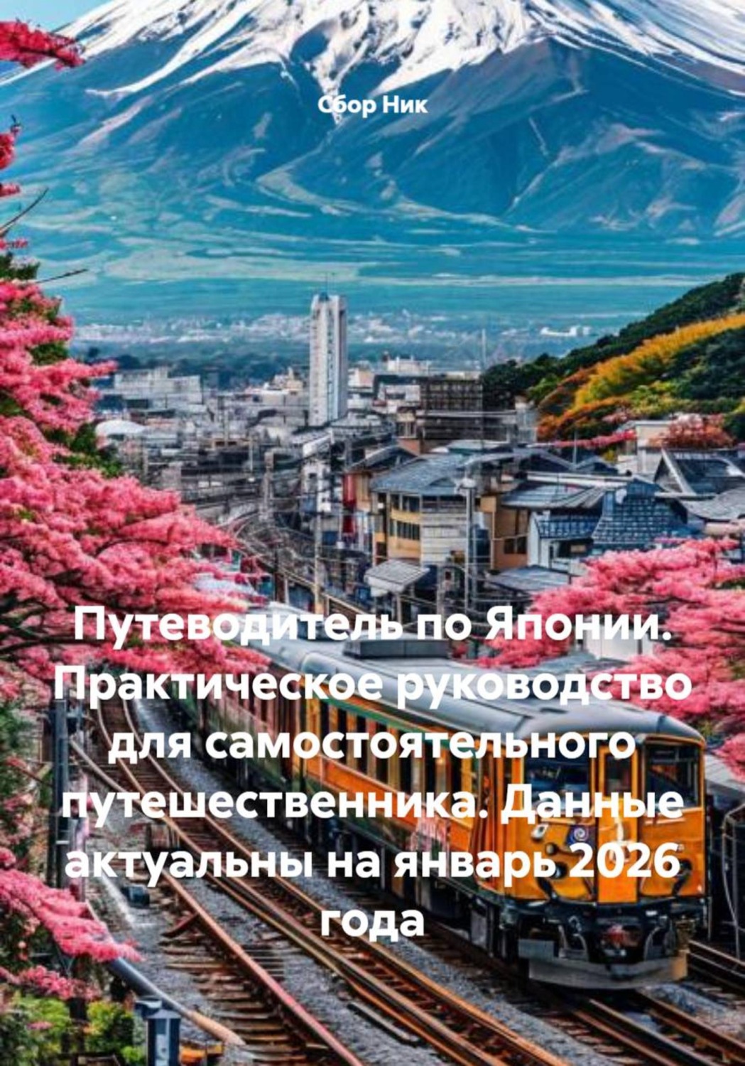 Обложка книги «Путеводитель по Японии. Практическое руководство для самостоятельного путешественника. Данные актуальны на январь 2026 года»