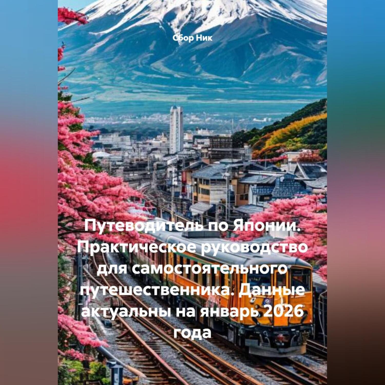 Обложка книги «Путеводитель по Японии. Практическое руководство для самостоятельного путешественника. Данные актуальны на январь 2026 года»
