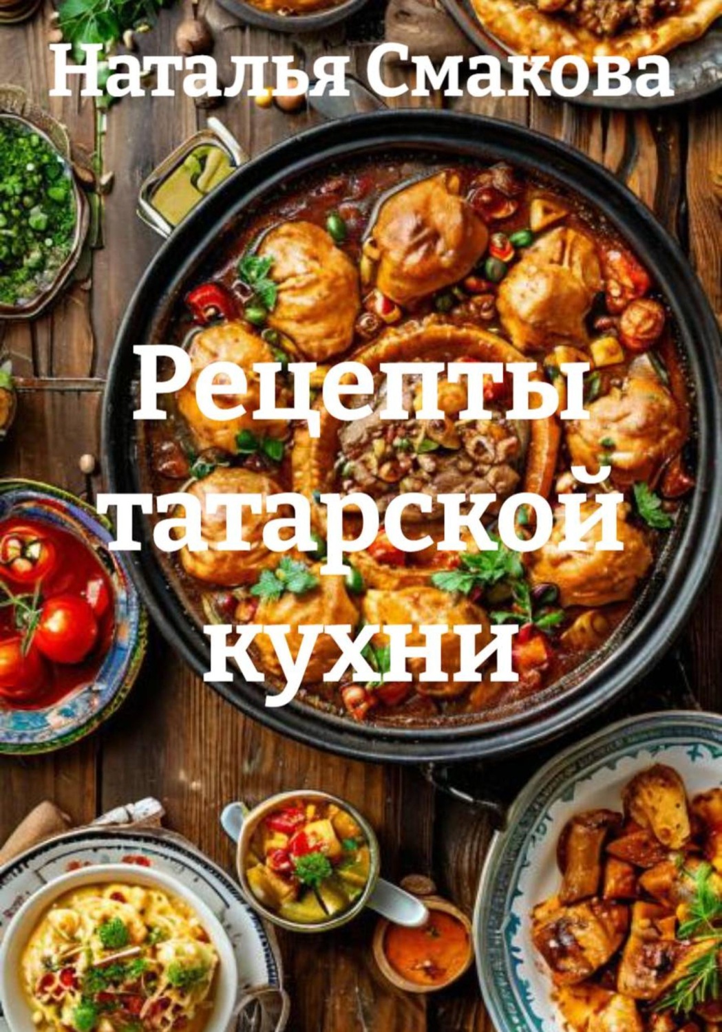 Обложка книги «Рецепты татарской кухни»