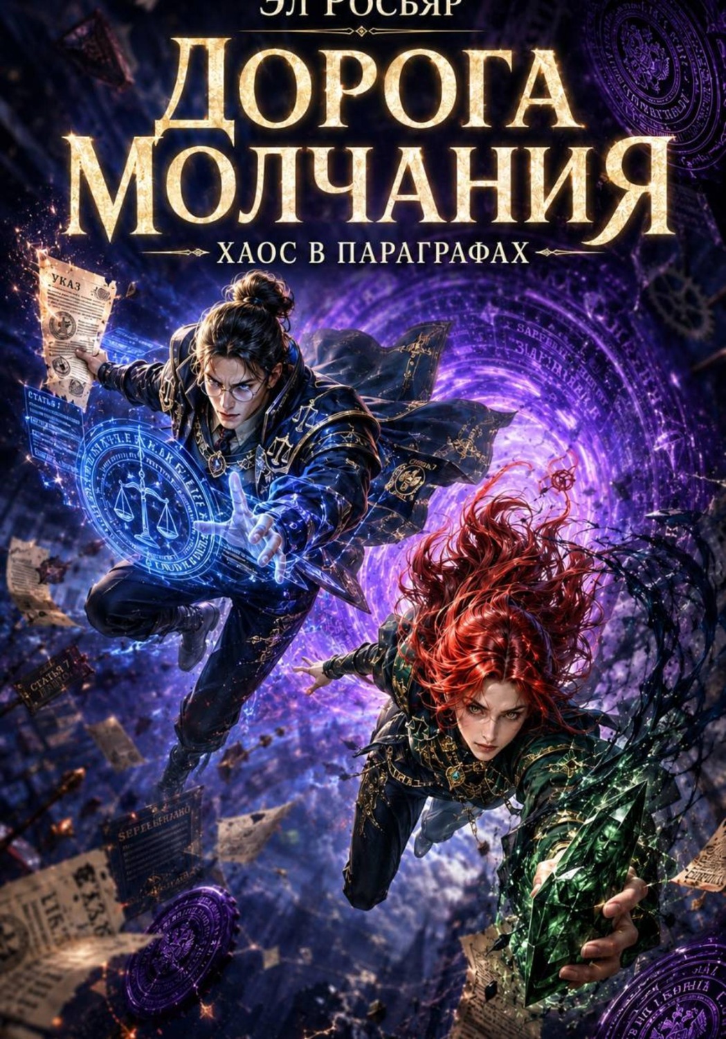 Обложка книги «Дорога Молчания: Хаос в Параграфах»