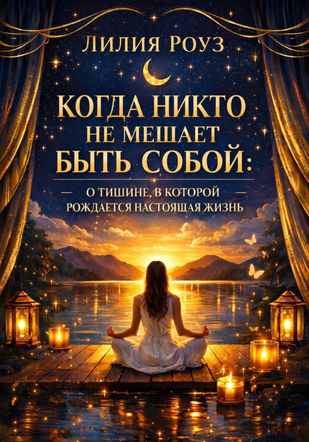 Обложка книги «Когда никто не мешает быть собой: о тишине, в которой рождается настоящая жизнь»