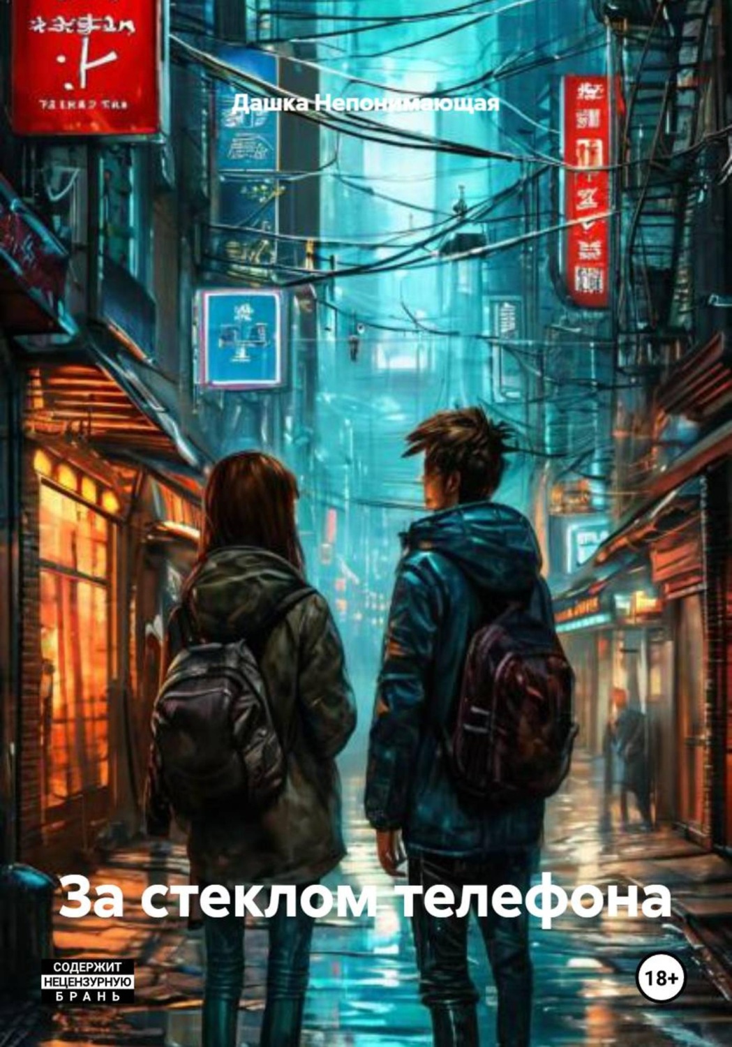 Обложка книги «За стеклом телефона»