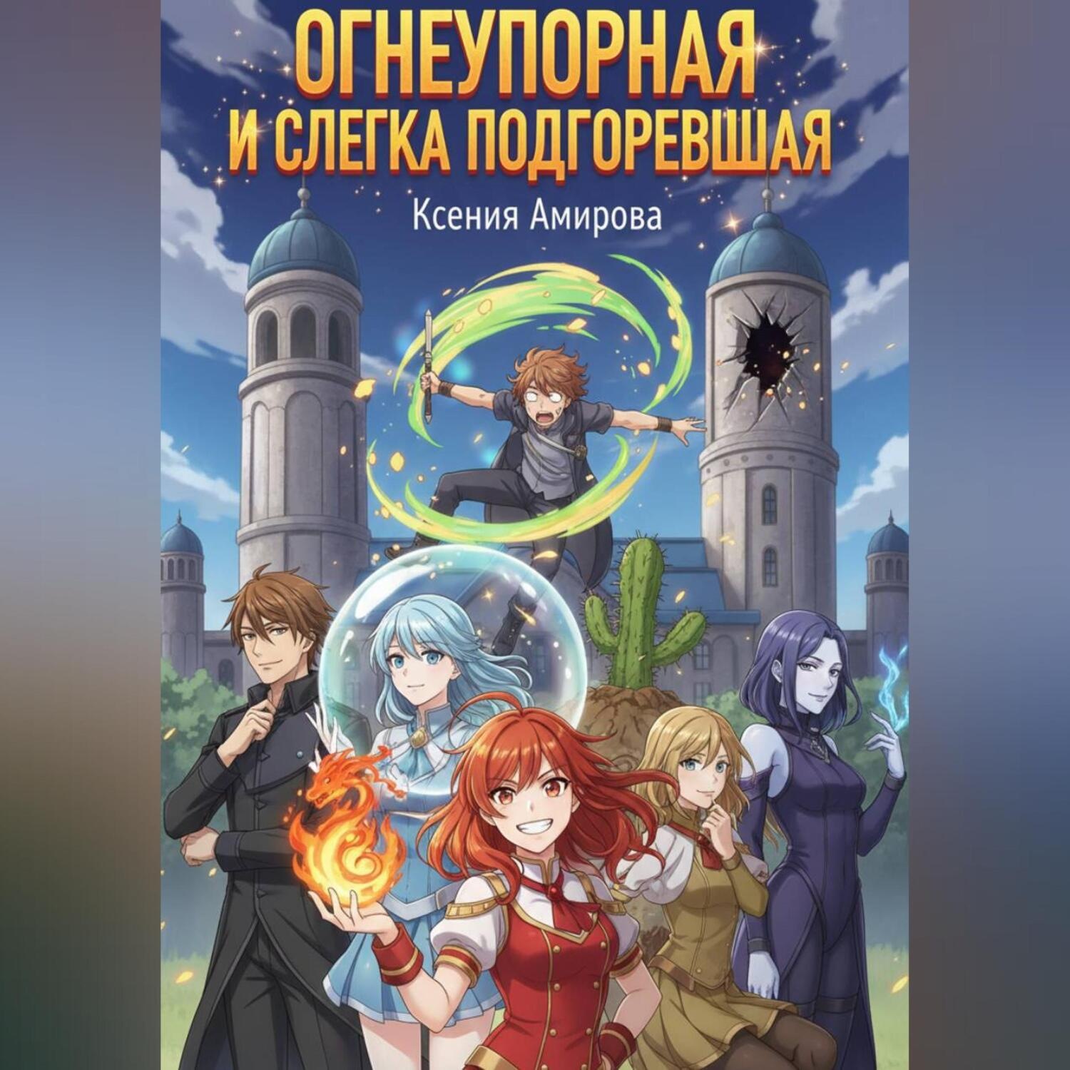 Обложка книги ««Огнеупорная и слегка подгоревшая»»