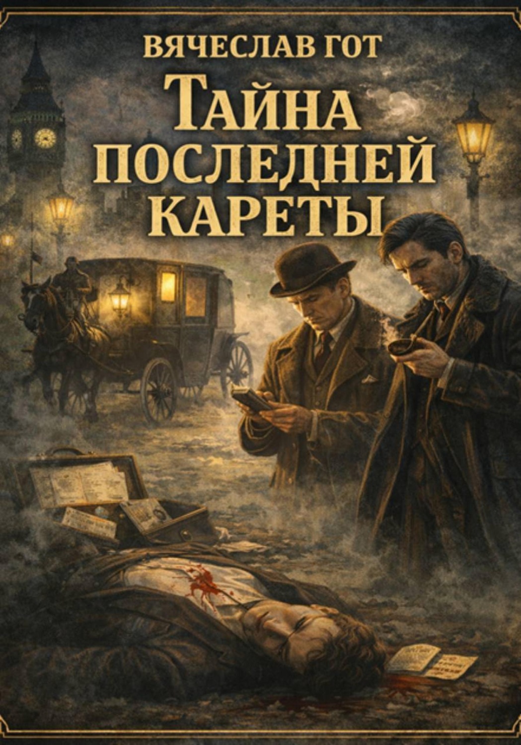 Обложка книги «Тайна последней кареты»