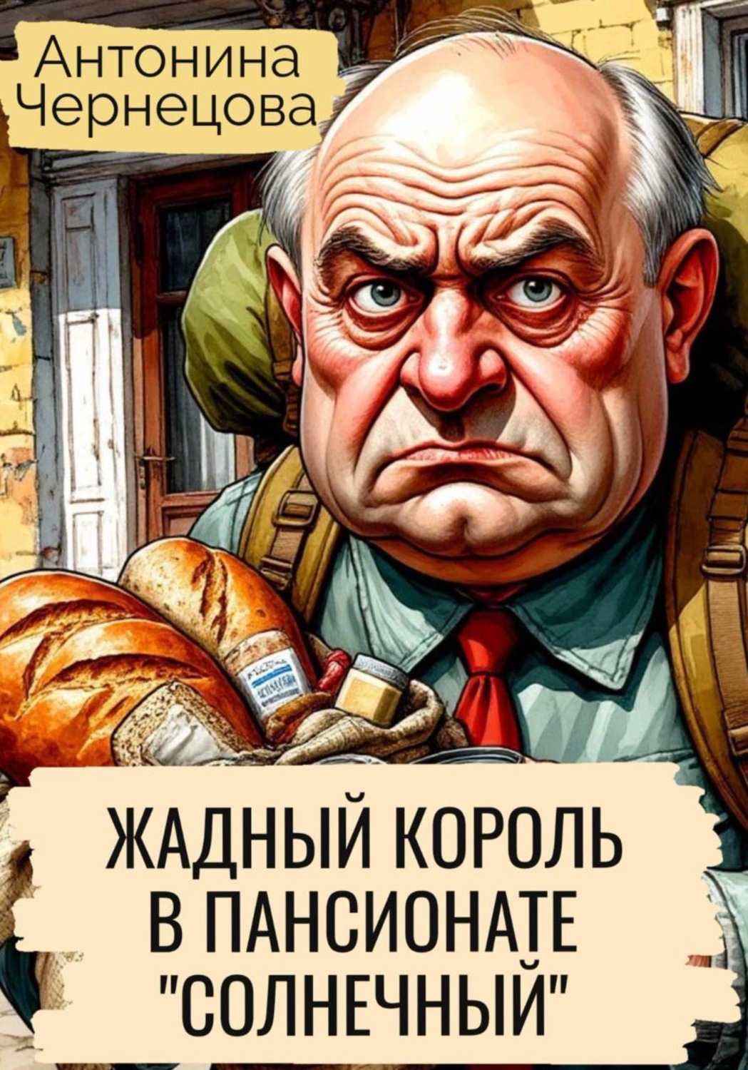 Обложка книги «Жадный Король в пансионате «Солнечный»»