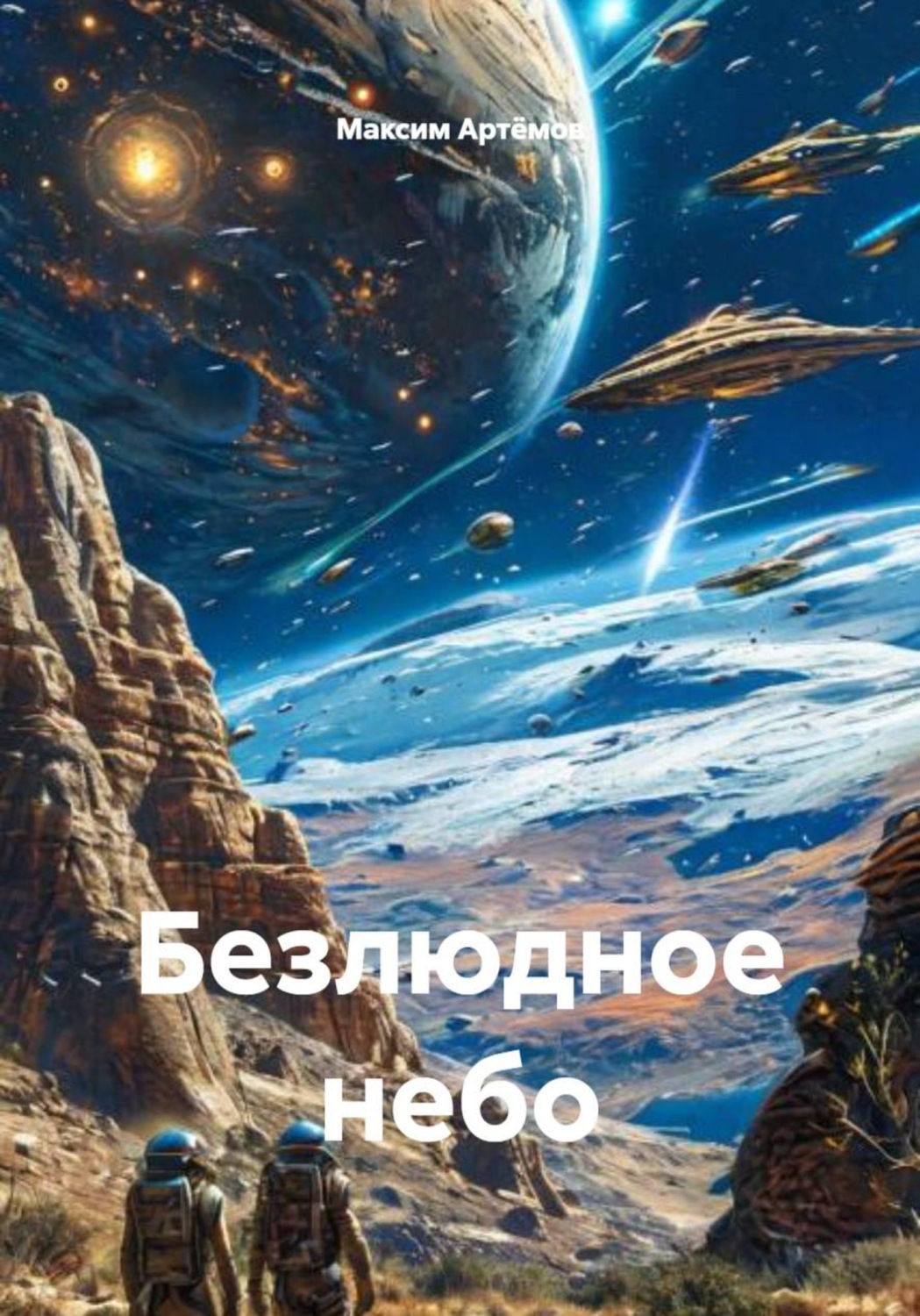 Обложка книги «Безлюдное небо»
