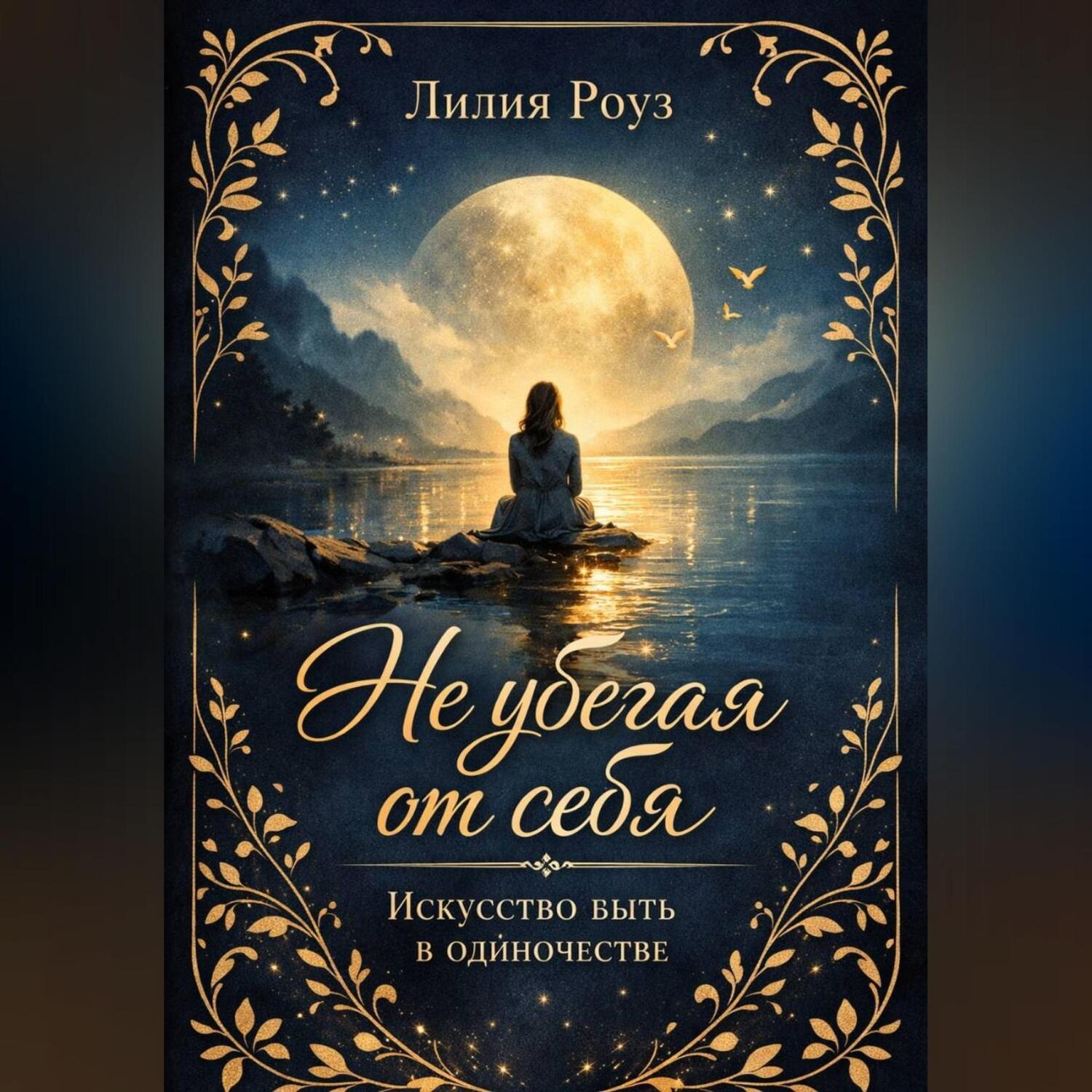 Обложка книги «Не убегая от себя. Искусство быть в одиночестве»